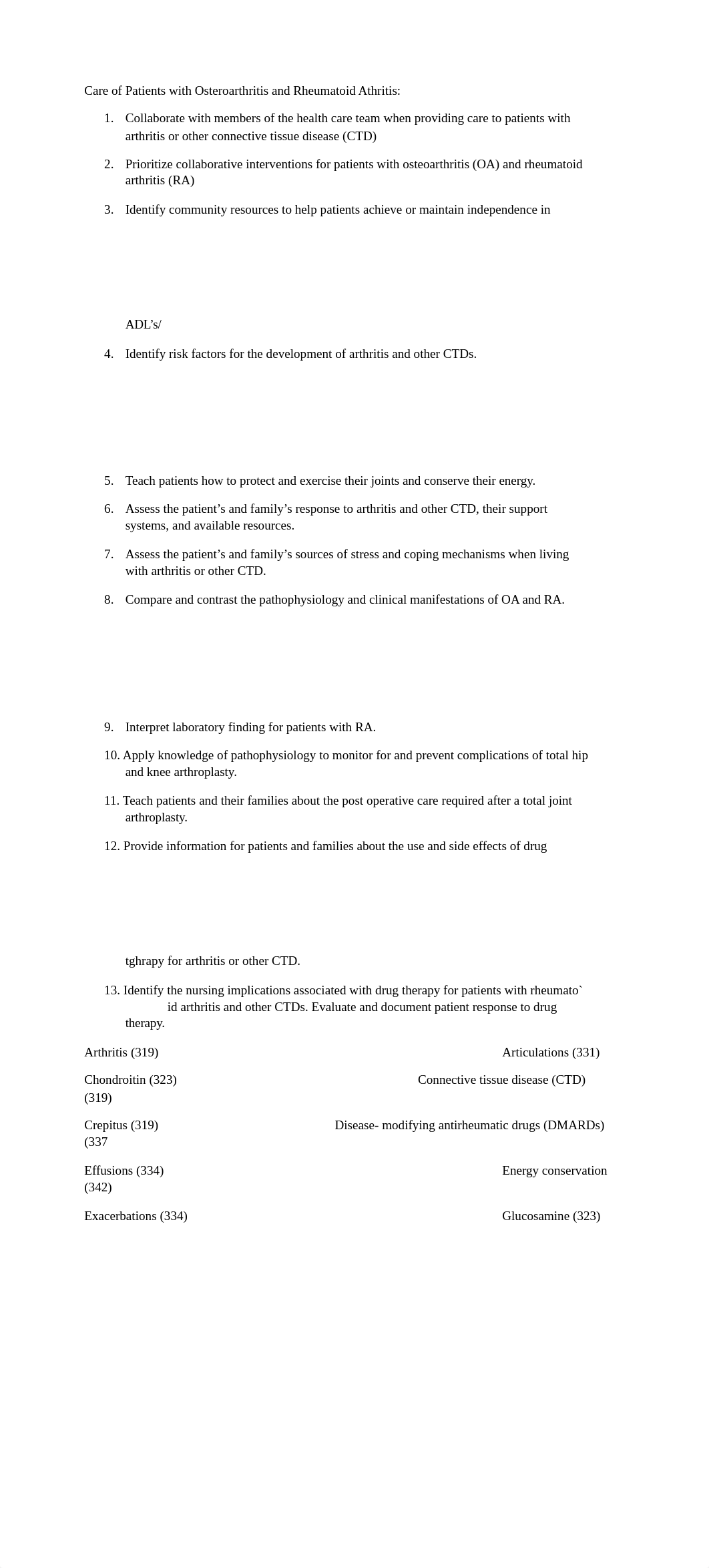 osteoarthritis and RA notes_djpuzzzqyu8_page1