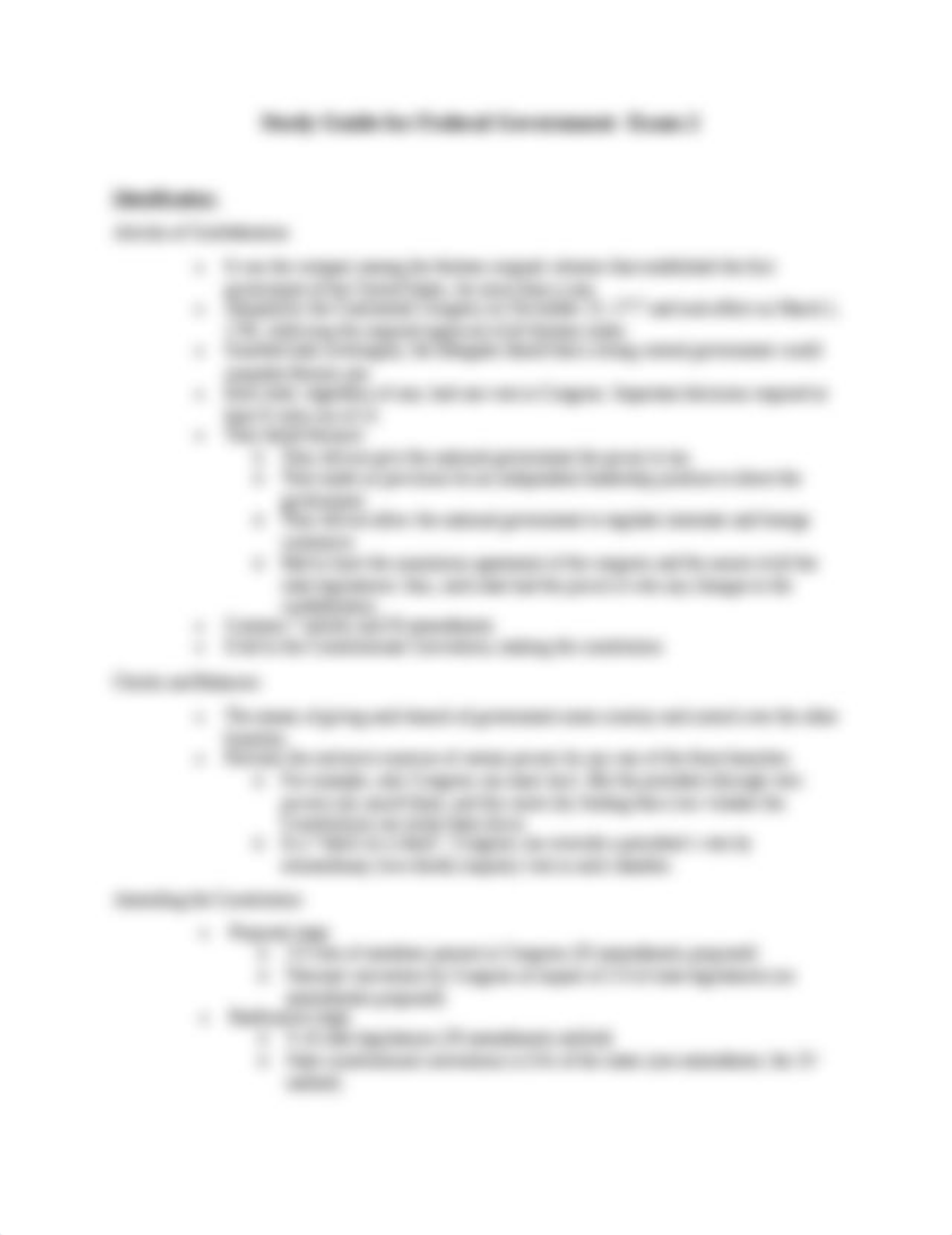 Study Guide for Federal Government- Test 2.docx_djq12ydwfbm_page1