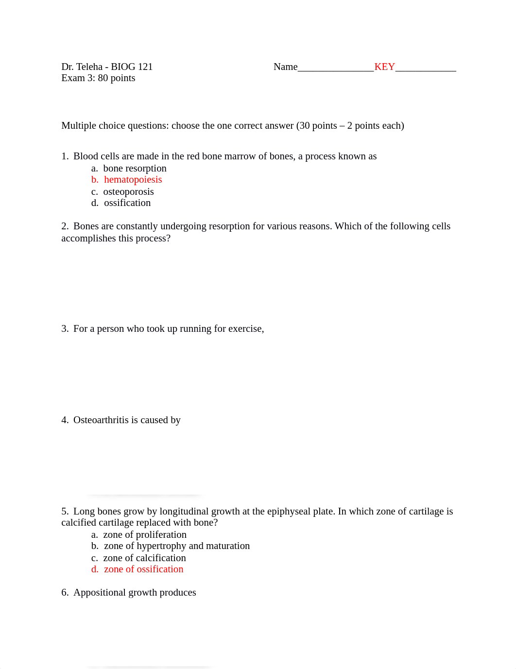 BIOG 121 Exam 3 Fall 2019 KEY-2.docx_djq2sgjha7k_page1