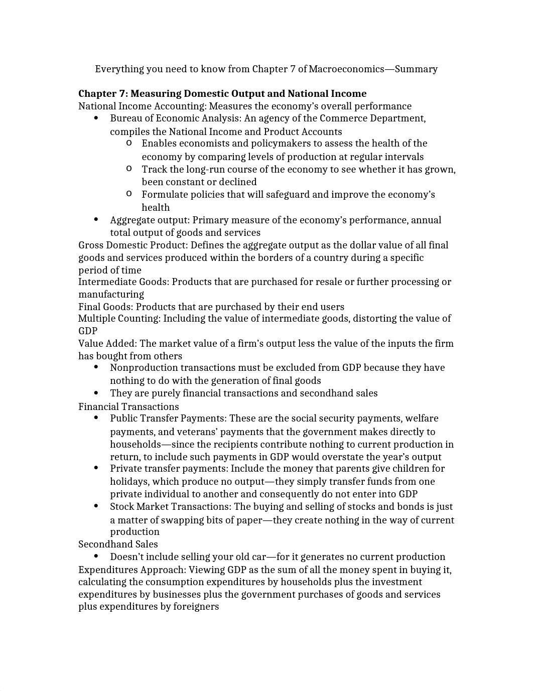 Chapter 7 Summary- Measuring Domestic Output and National Income_djq2wxeqonx_page1