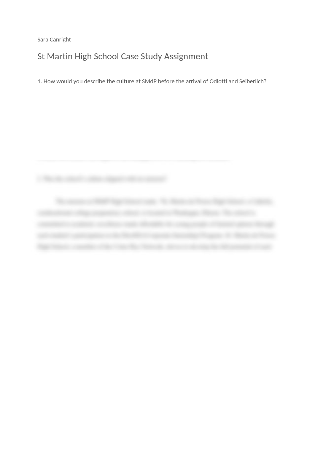 St Martin High School Case Study Assignment.docx_djq8az3j1cz_page1