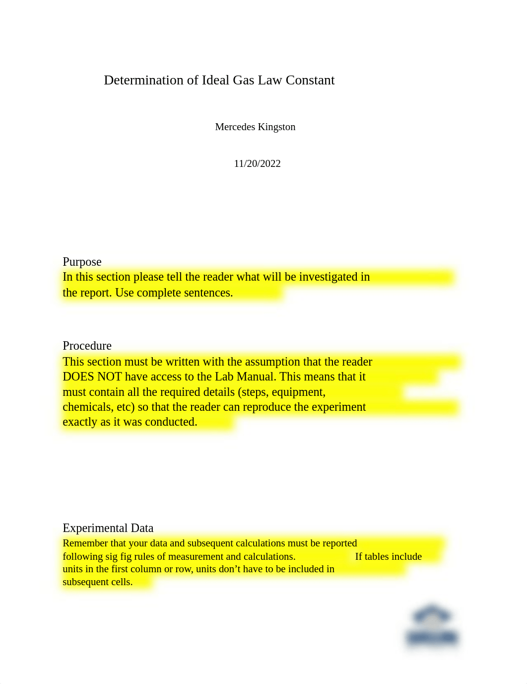 M6 Lab 1-Determination of Ideal Gas Law Constant Lab Report dys.docx_djq8ylh6s9b_page1