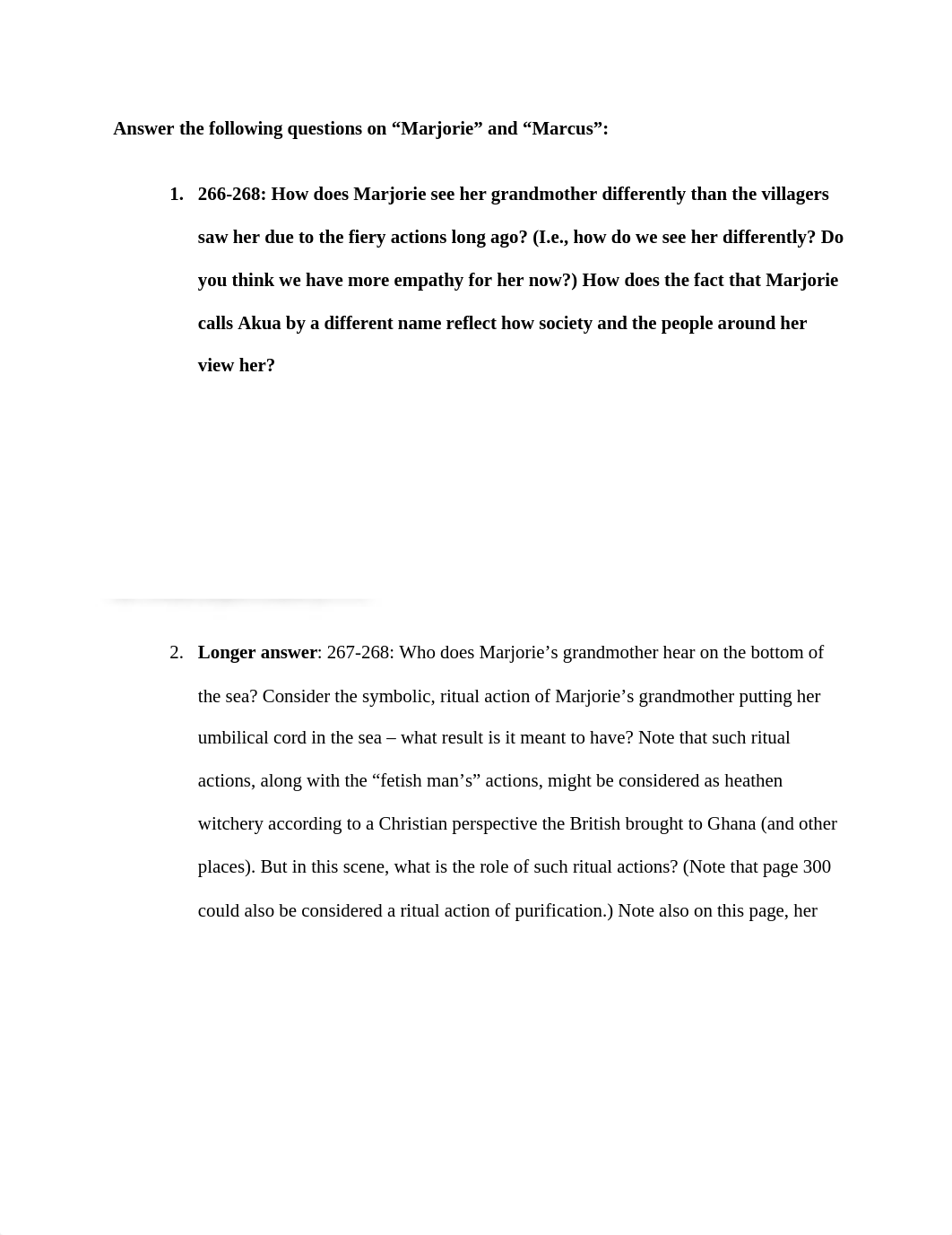 "Marjorie" and "Marcus" Analysis & Brainstorm_Outline for 2nd Homegoing Essay - Butterflies (2).docx_djqcrwcex73_page1