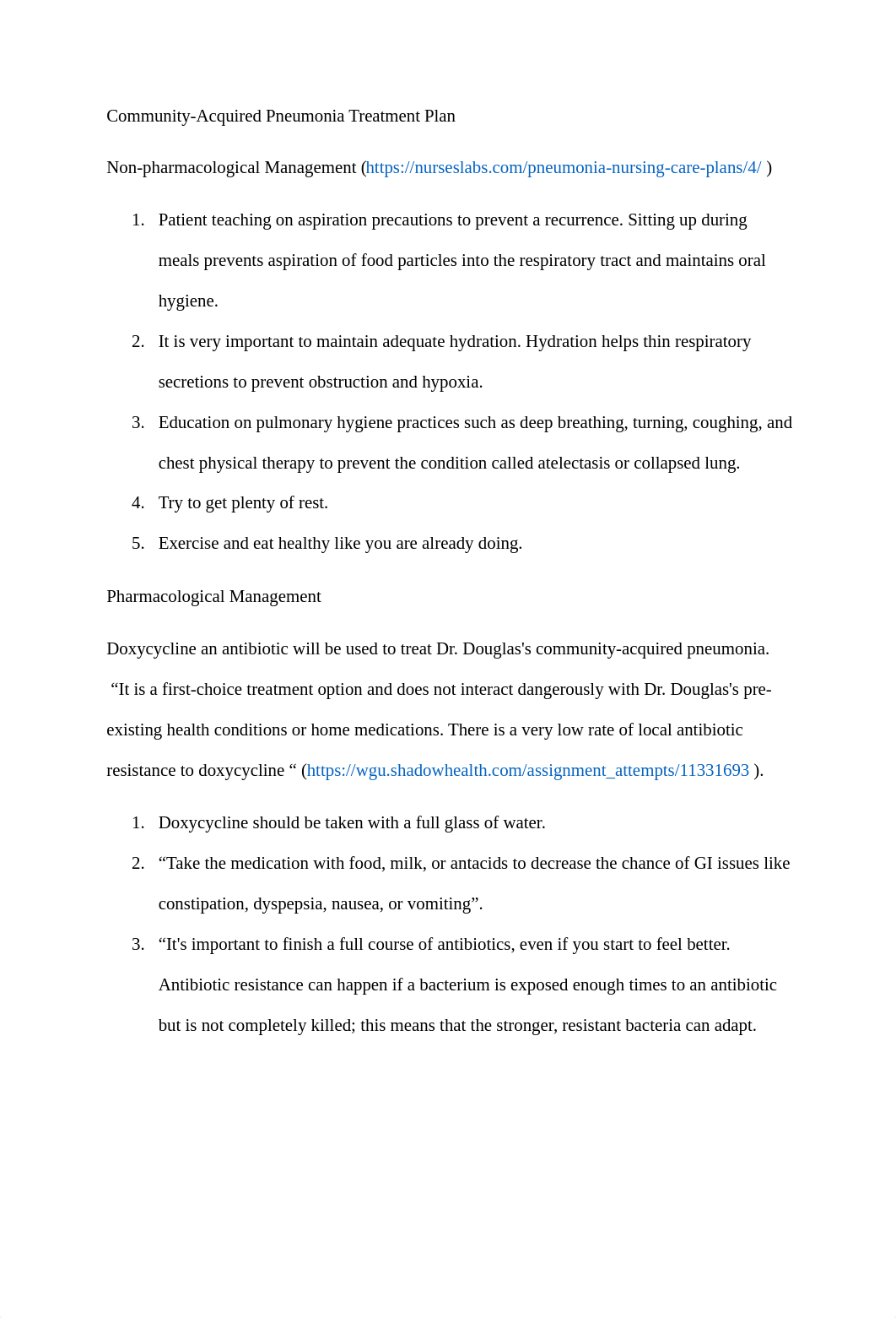 Community Acquired Pneumonia Treatment Plan.docx_djqj1x2npo9_page1