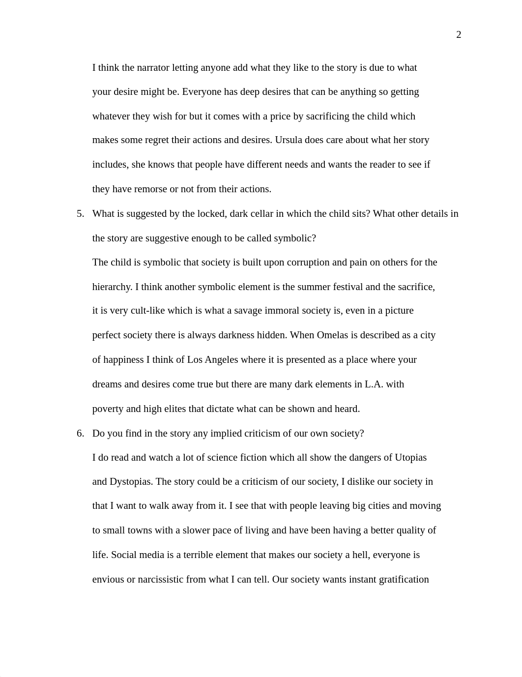 __The Ones Who Walk Away from Omelas_ Ursula Le Guin Questions .pdf_djqohfni1wu_page2