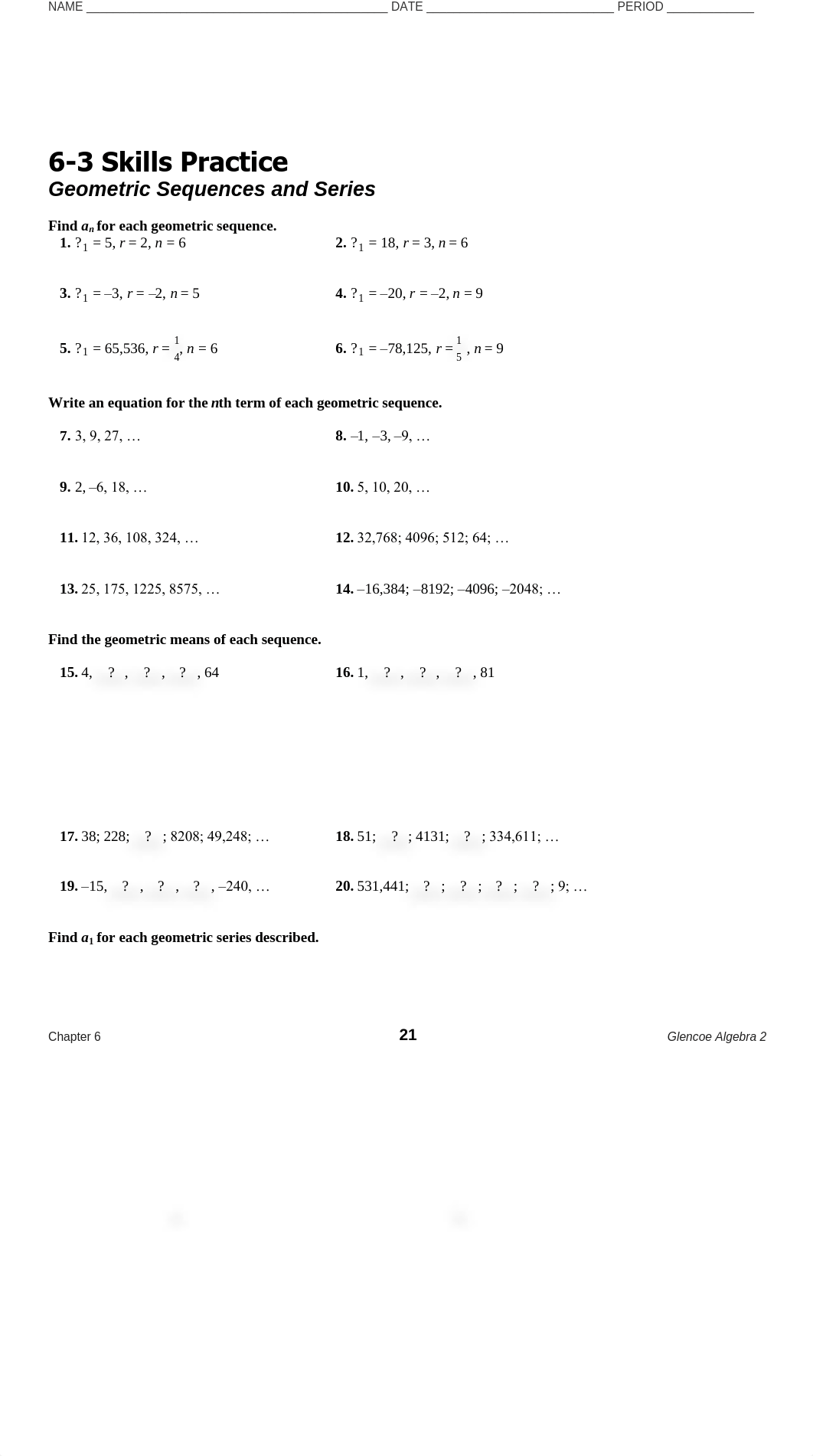 6.3 w.s. - Geometric Sequences and Series (1).pdf_djqshew8hbv_page1