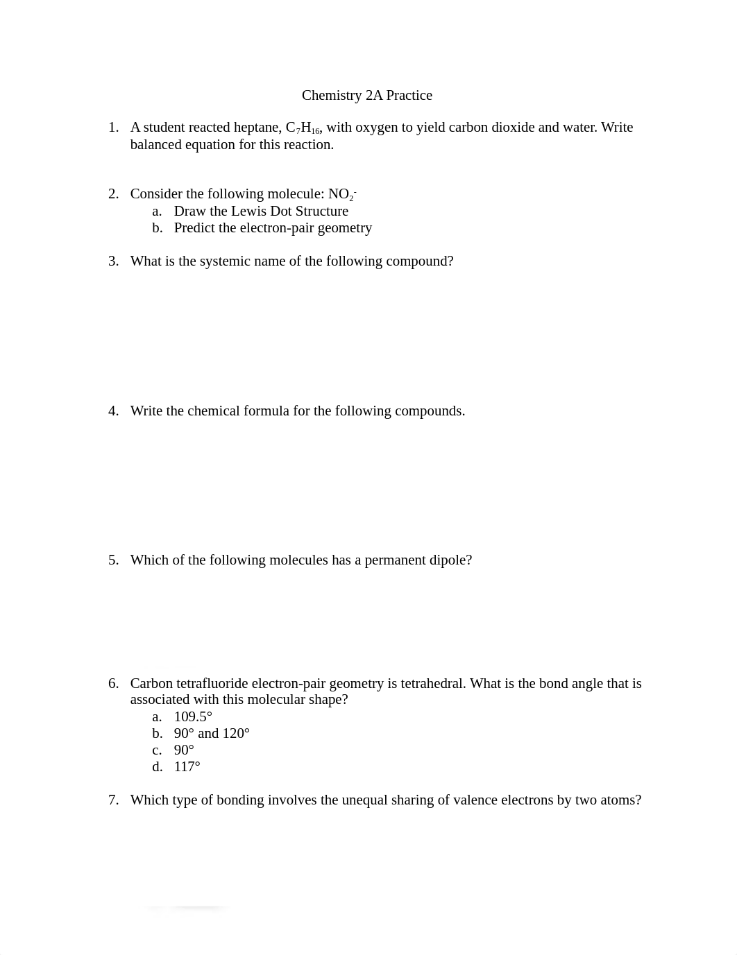 Chemistry 2A Practice Questions.docx_djqvl0lh2el_page1