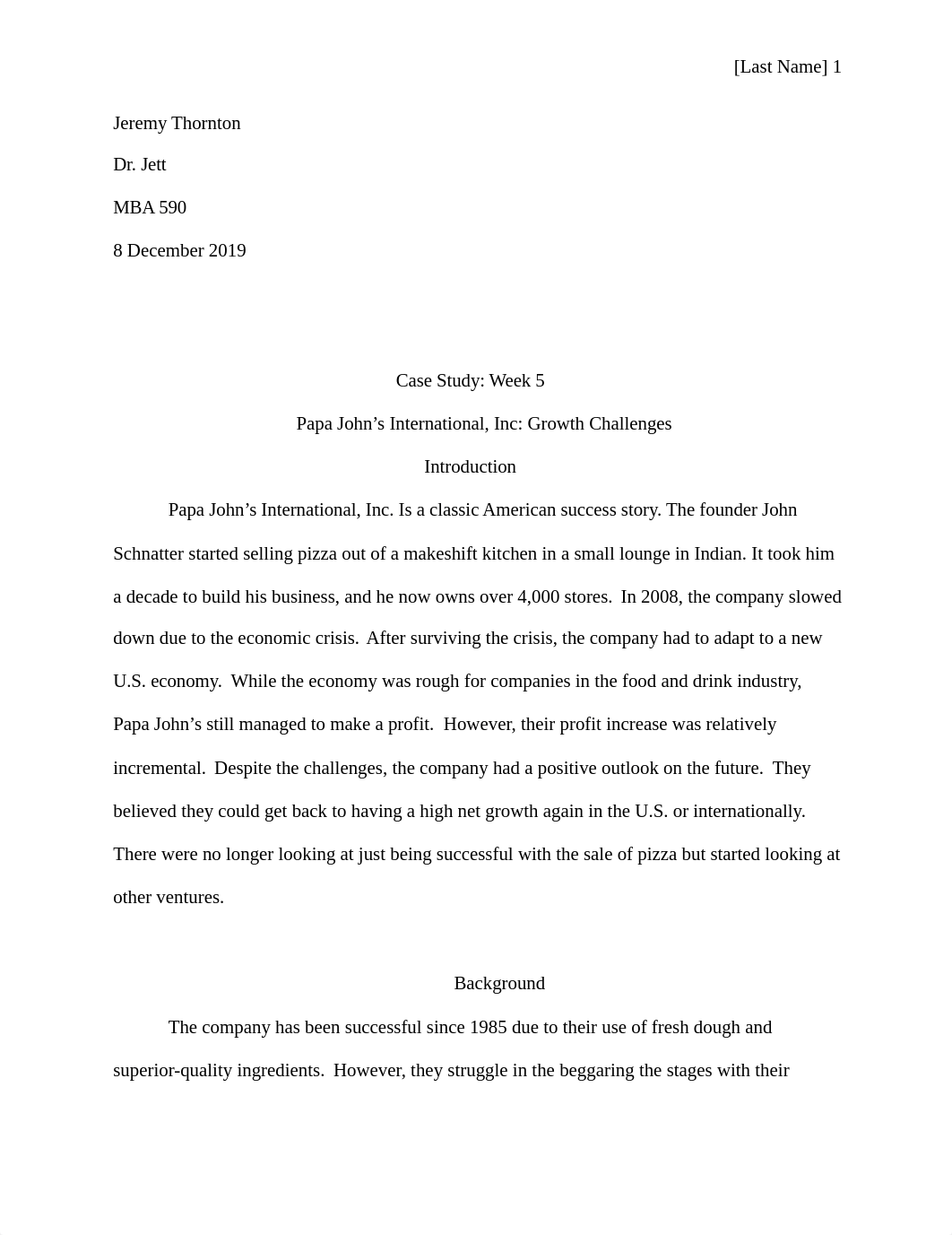 MBA 590 - Unit 5- Case study - Jeremy Thornton.docx_djqz7xld6gx_page1