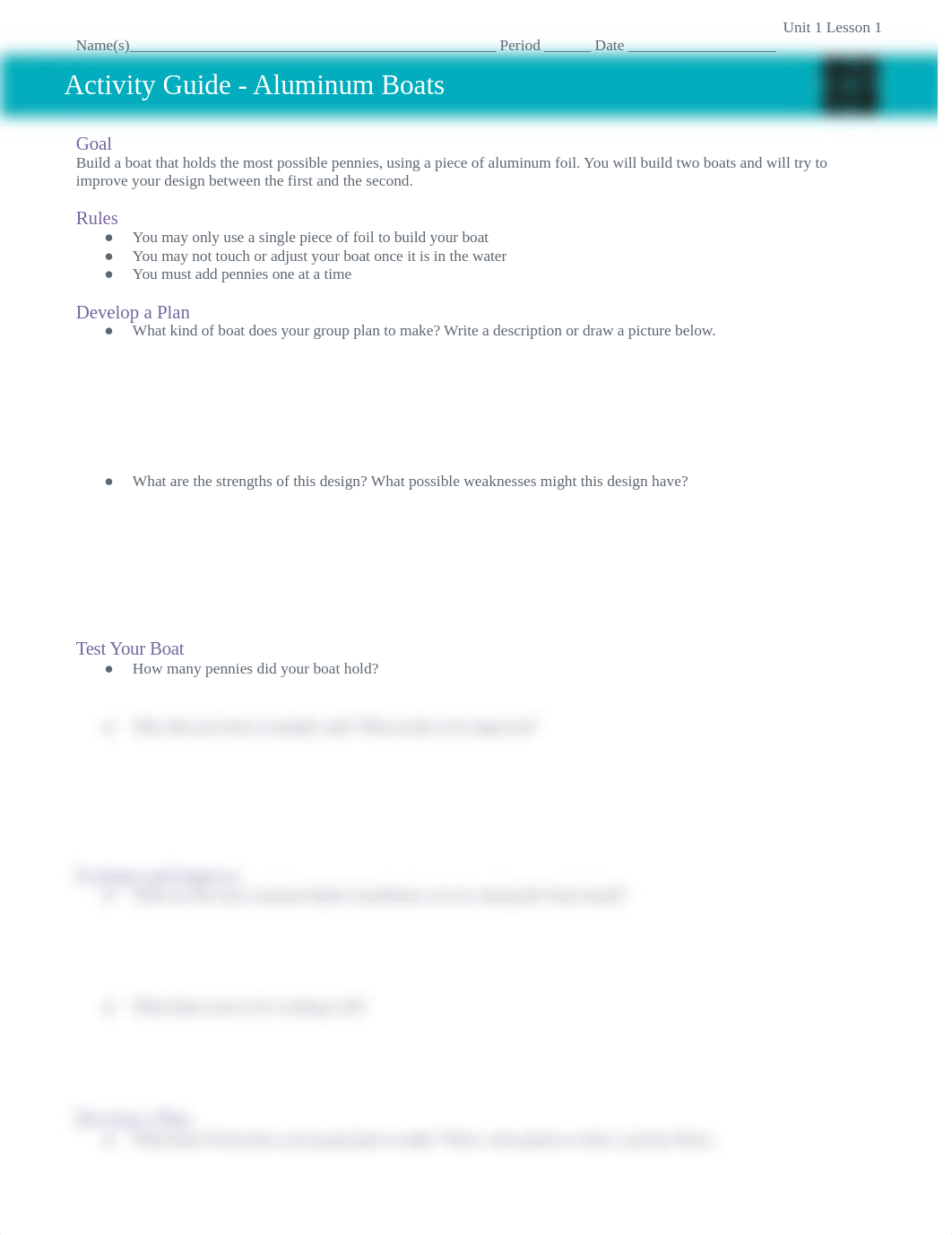 U1L01 - Activity Guide - Aluminum Boats (2020).docx_djr0fzou4tp_page1