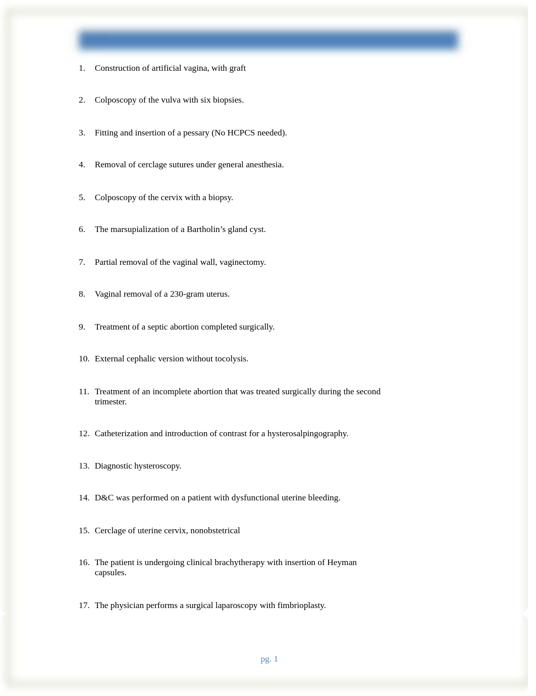 Exam 6 Female Genital, Endocrine, Nervous, Eye and Ear Paper Version.docx_djr3b2u15kq_page1