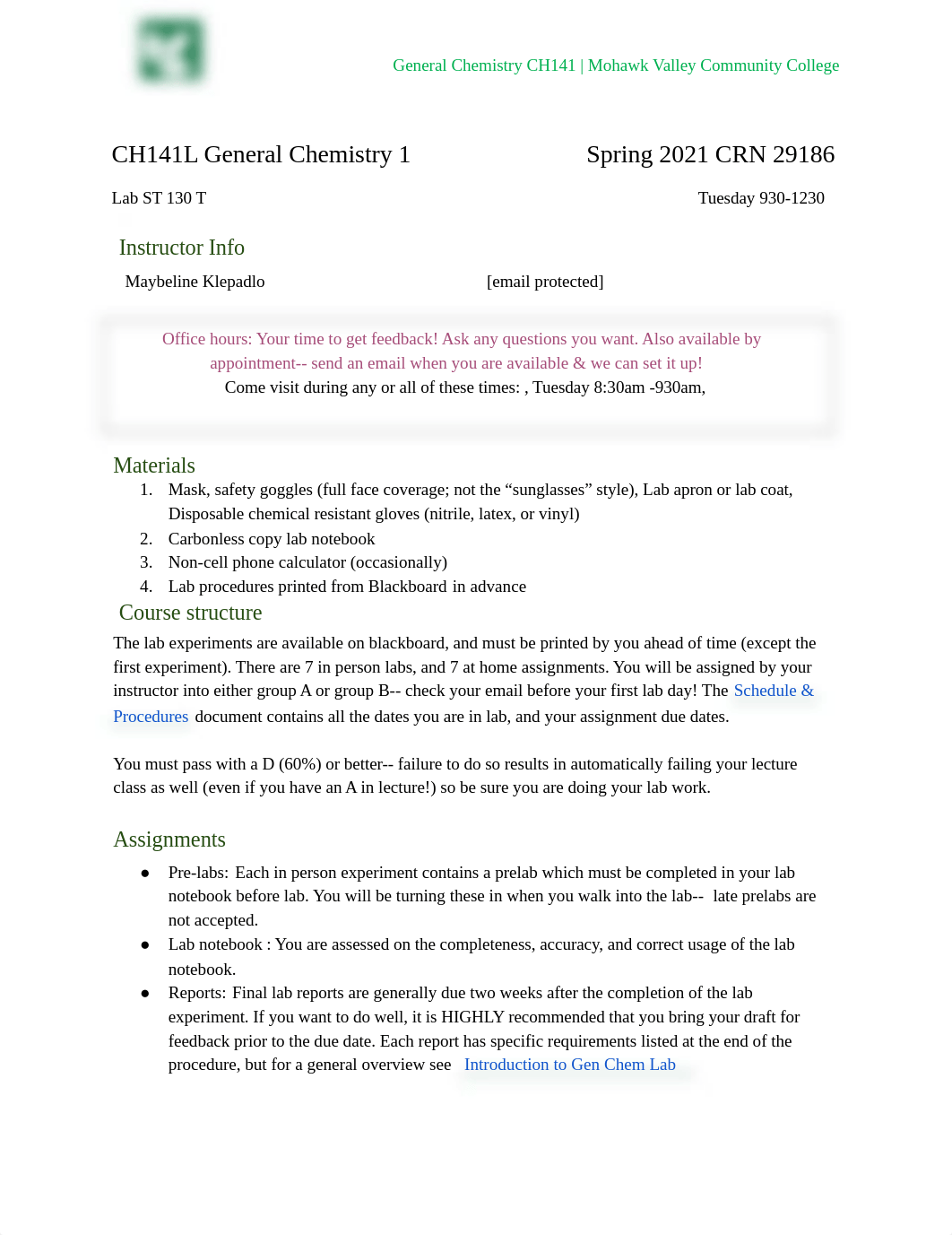 CH141L General Chemistry 1 Spring 2021 revised .docx_djr5pqzn2s5_page1