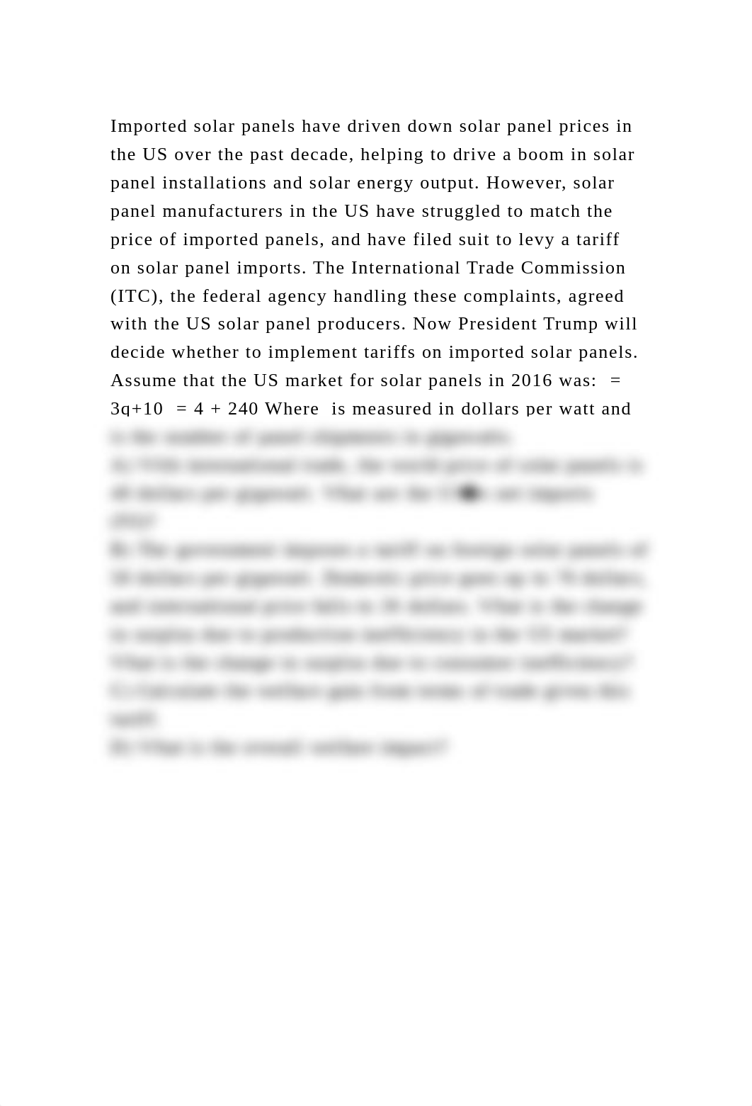 Imported solar panels have driven down solar panel prices in the US .docx_djr98wb8nwv_page2