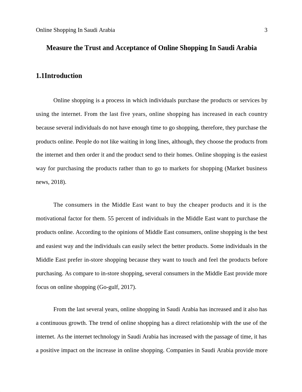 Chapter one on Measure the Trust and Acceptance Of Online Shopping In Saudi Arabia.docx_djrd1mig8pa_page3