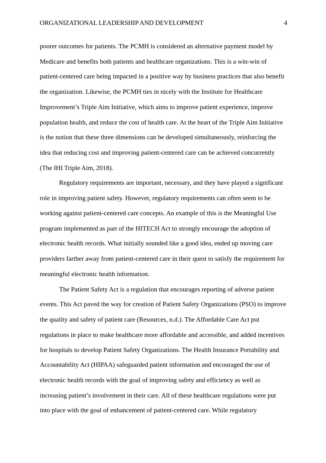 Organizational Leadership and Interprofessional Team Development C158.docx_djrdg64gzji_page4