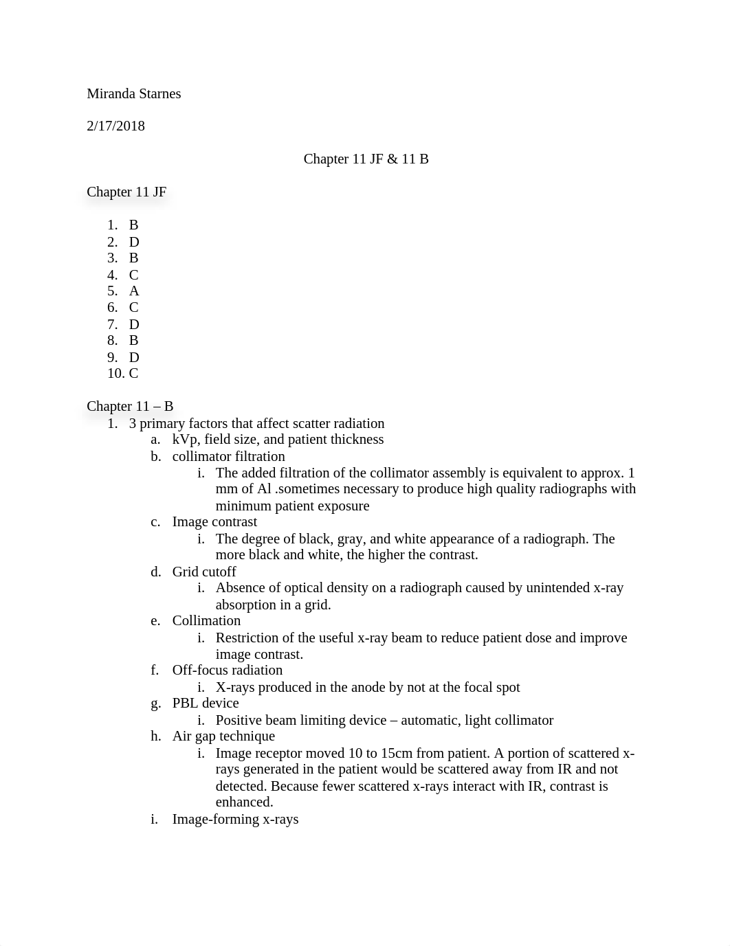 Chapter 11 Answers - JF & Bushong.docx_djrp6fkxxkf_page1