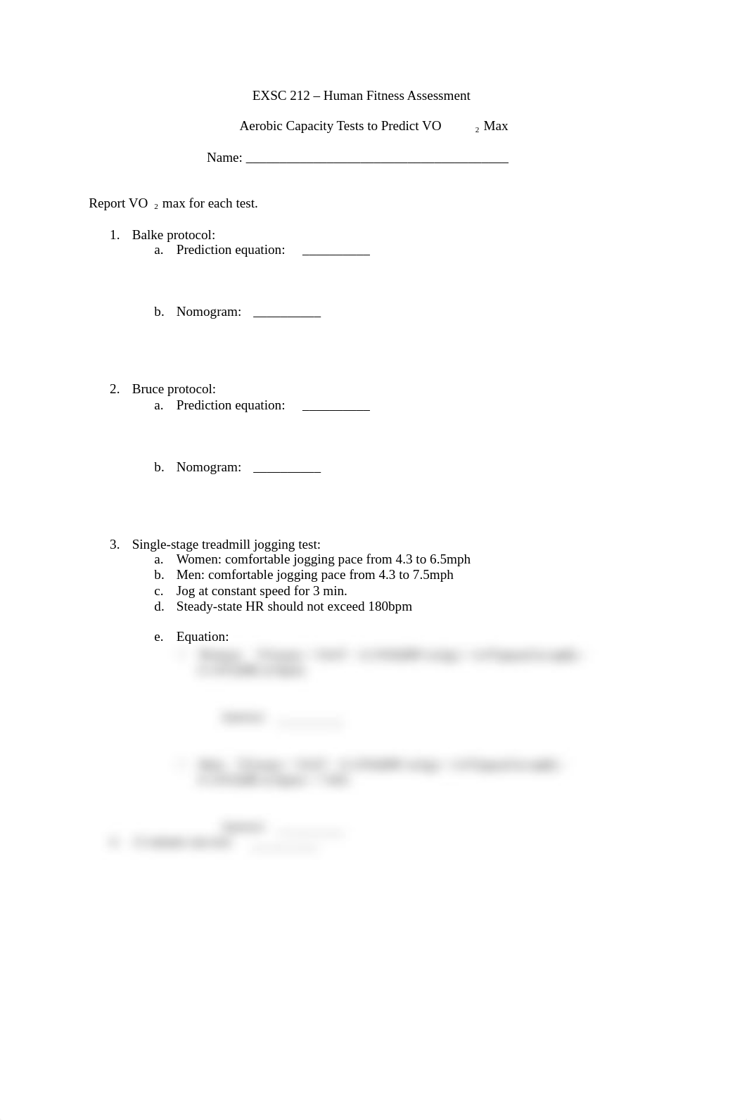 Aerobic Capacity Tests to Predict VO2 Max - Lab_djrpnsevkly_page1