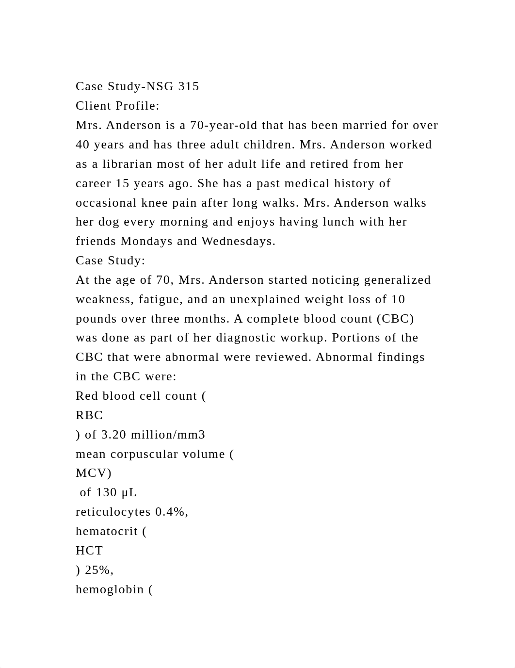 Case Study-NSG 315Client ProfileMrs. Anderson is a 70-year-old .docx_djrr0kvjijc_page2