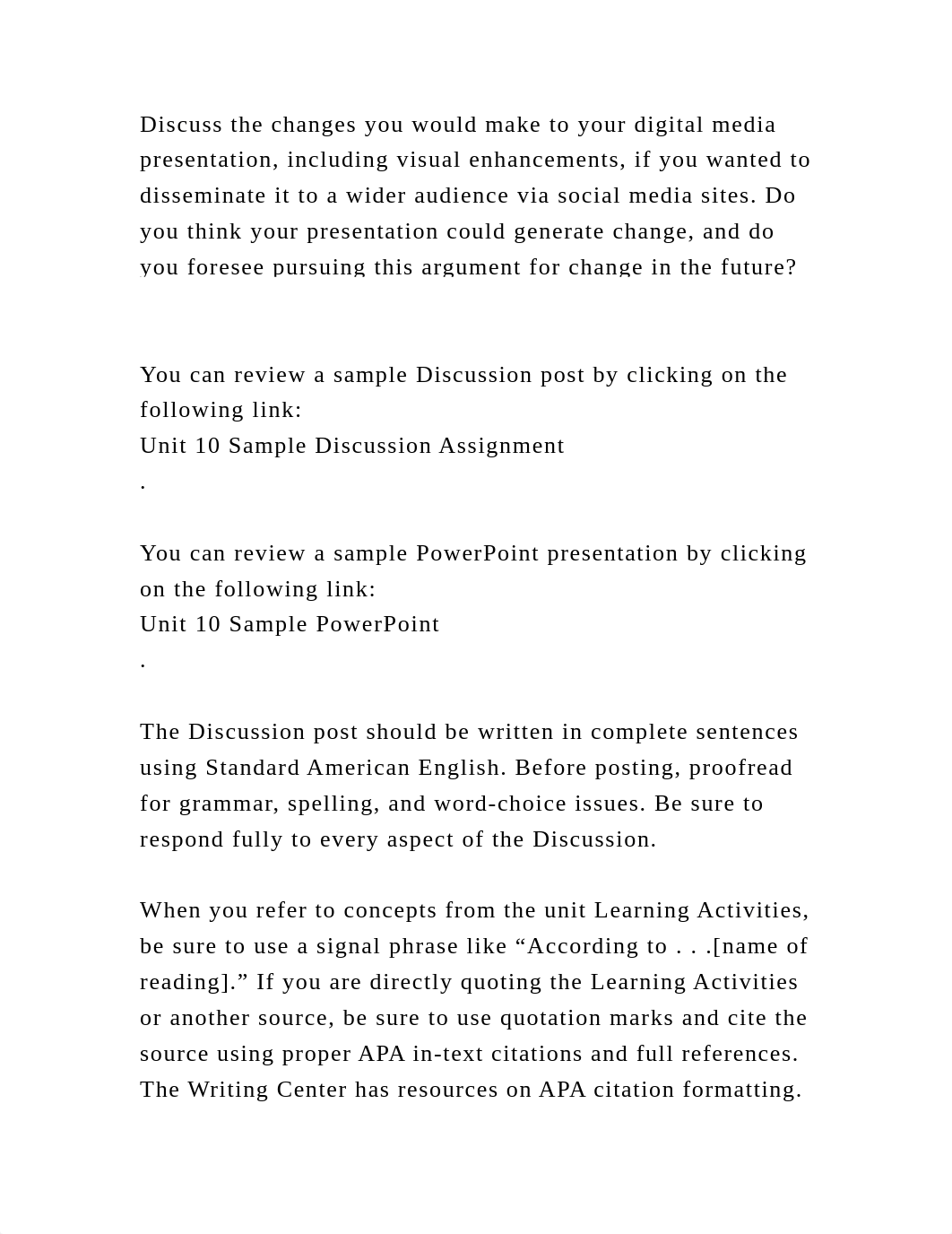 Prior to completing your Discussion post or taking the Quiz, be .docx_djrvdadey80_page3