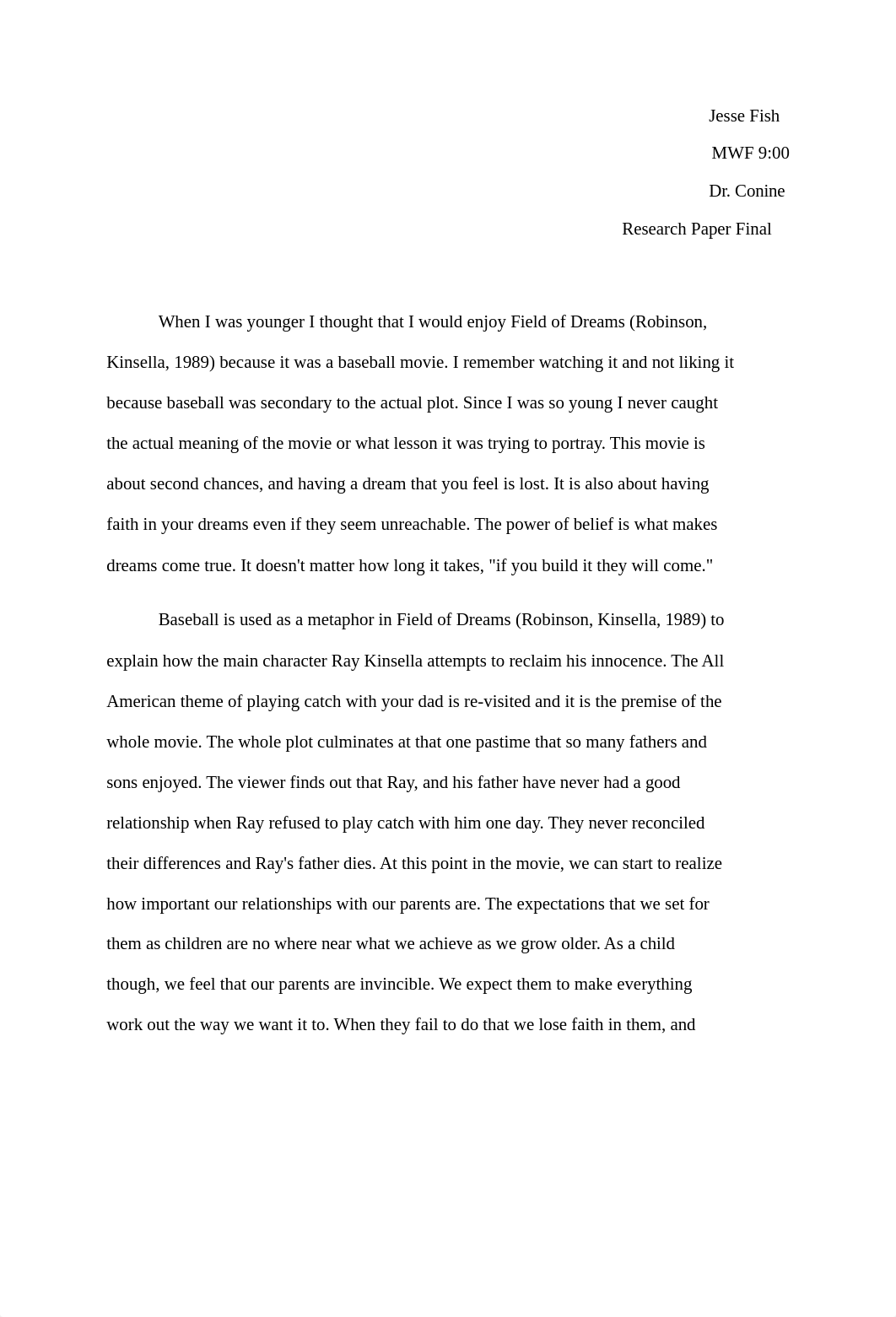 Jesse Fish field of dreams paper_djs65508wy8_page1