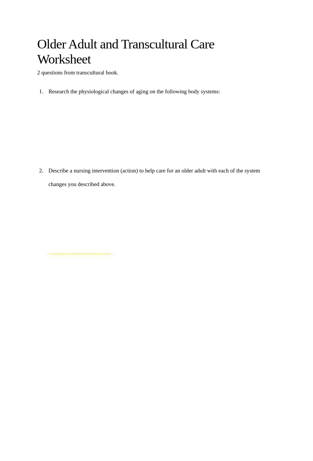 Module 1 - Older Adult and Transcultural Care Worksheet(1).docx_djsbjolaz05_page1