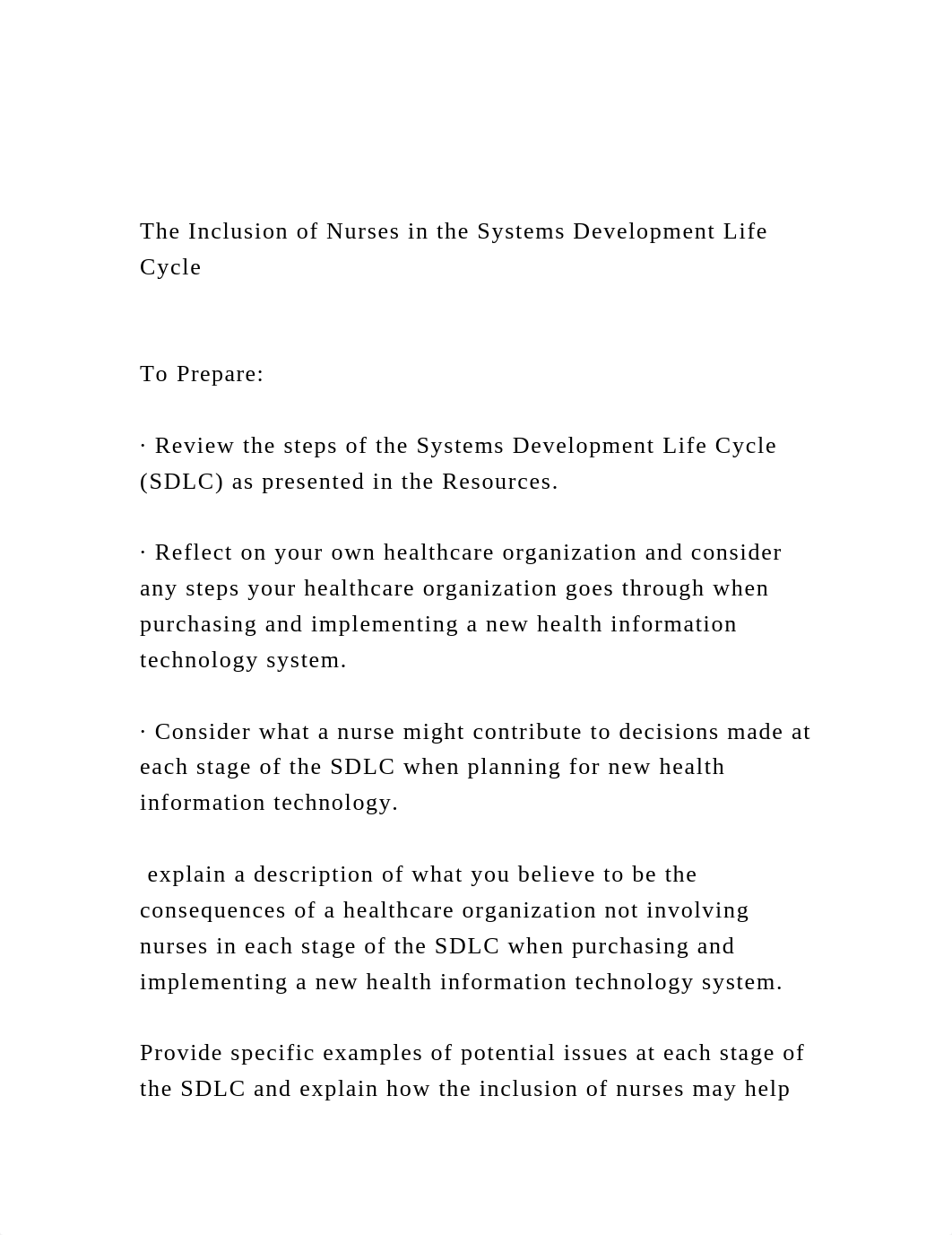 The Inclusion of Nurses in the Systems Development Life Cycle.docx_djsq9cad2ug_page2