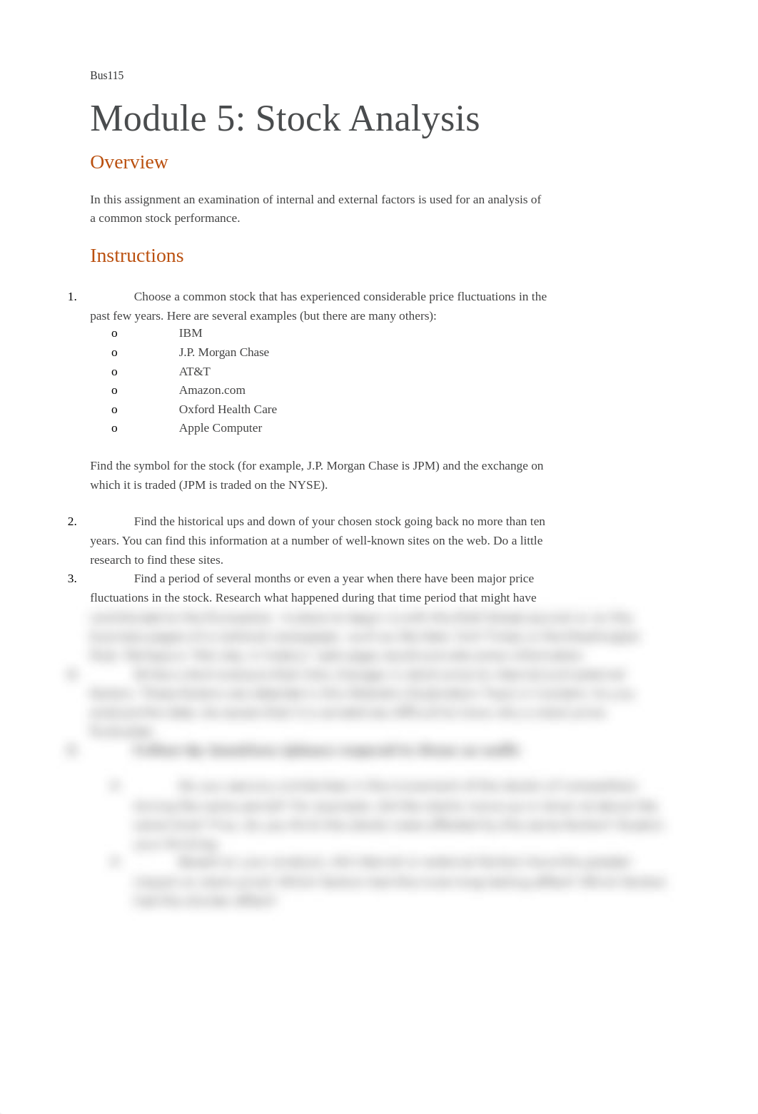 BUS115 Module 5 Stock Analysis.dotx_djsrpa01em6_page1