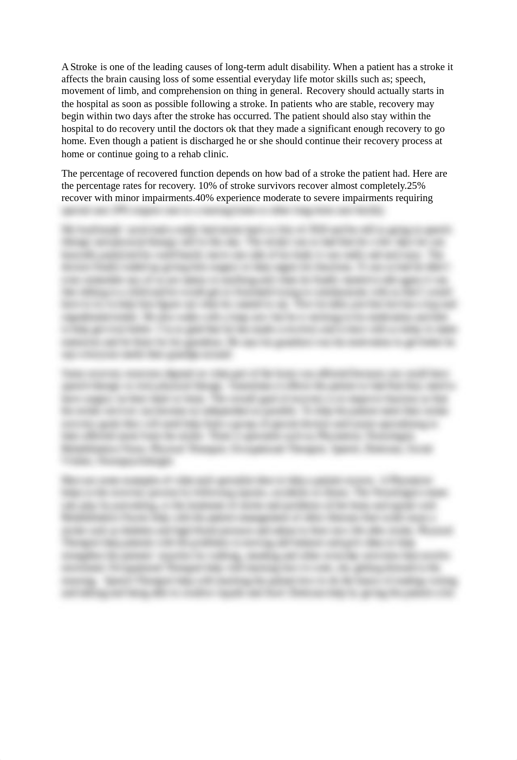 A Stroke is one of the leading causes of long.docx_djsxezdi231_page1