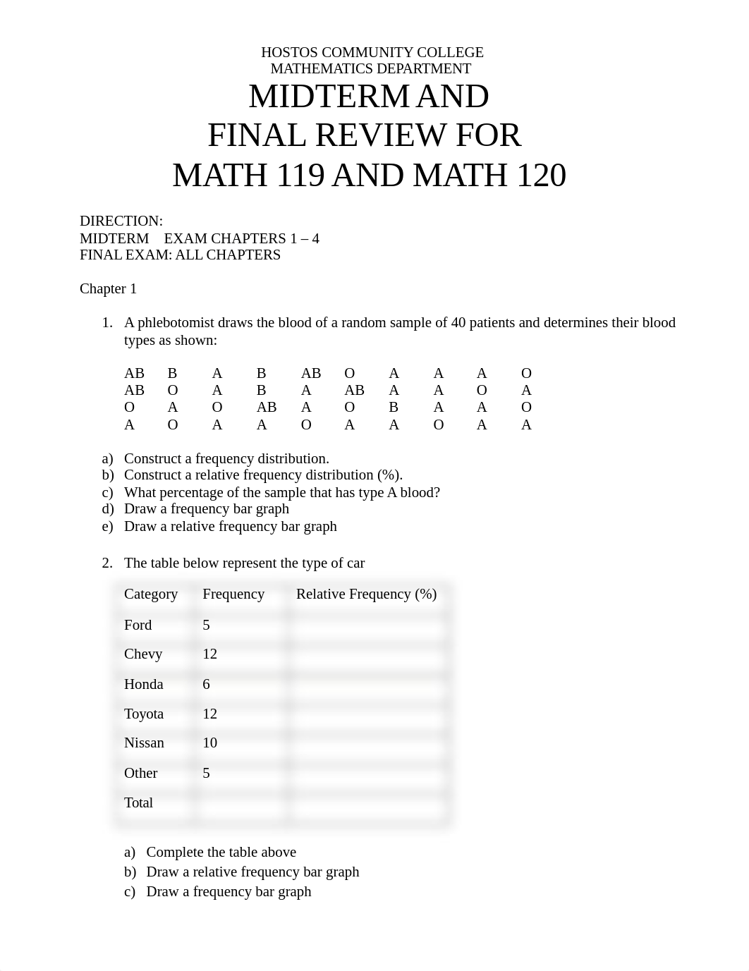 Mat 119 and Mat 120 Midterm and Final review Fall 2019 (new) (1).docx_djt37f7d5rw_page1