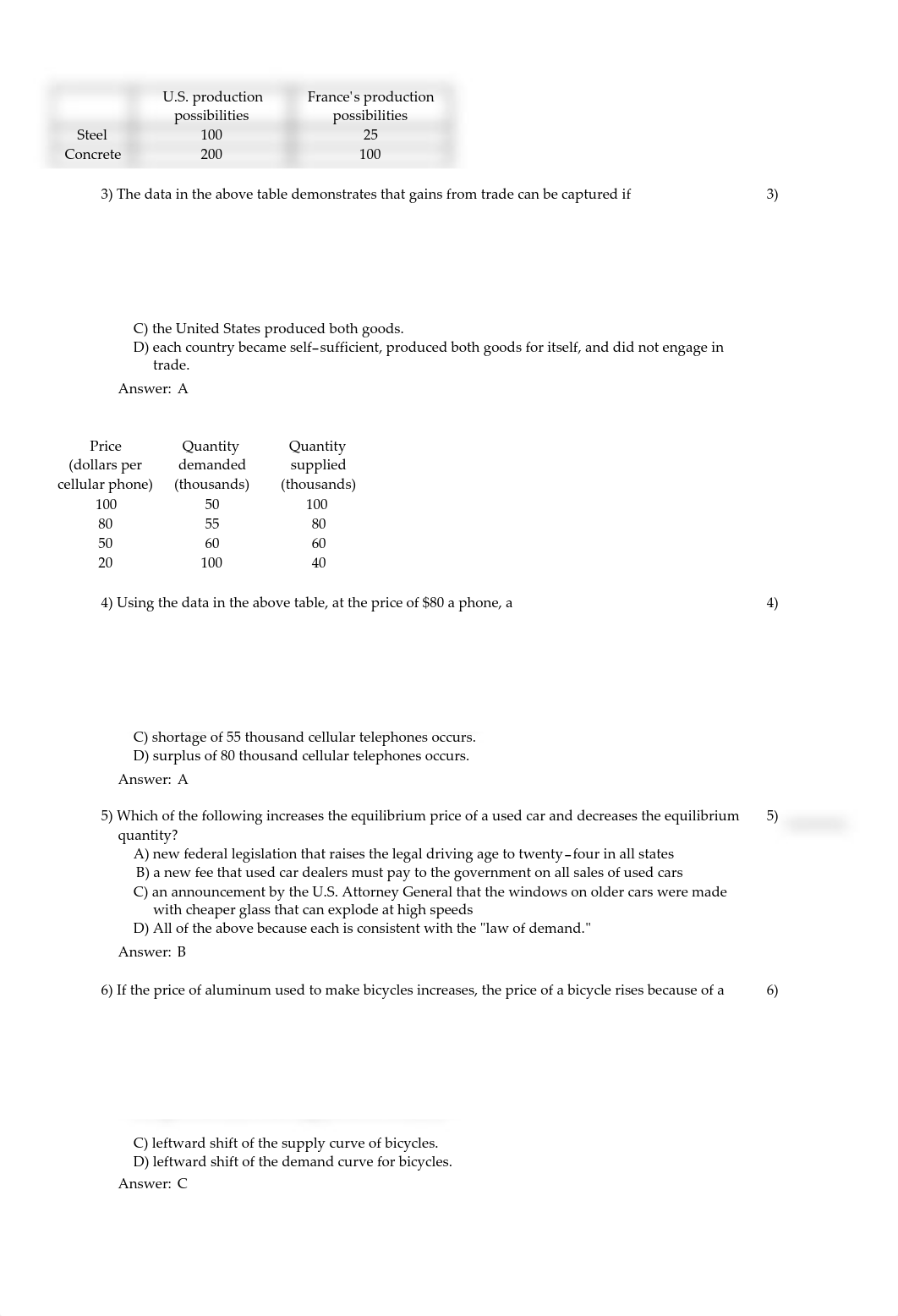 Test and Answers Covering Production Possibilities Frontier_djt4oye9nro_page2