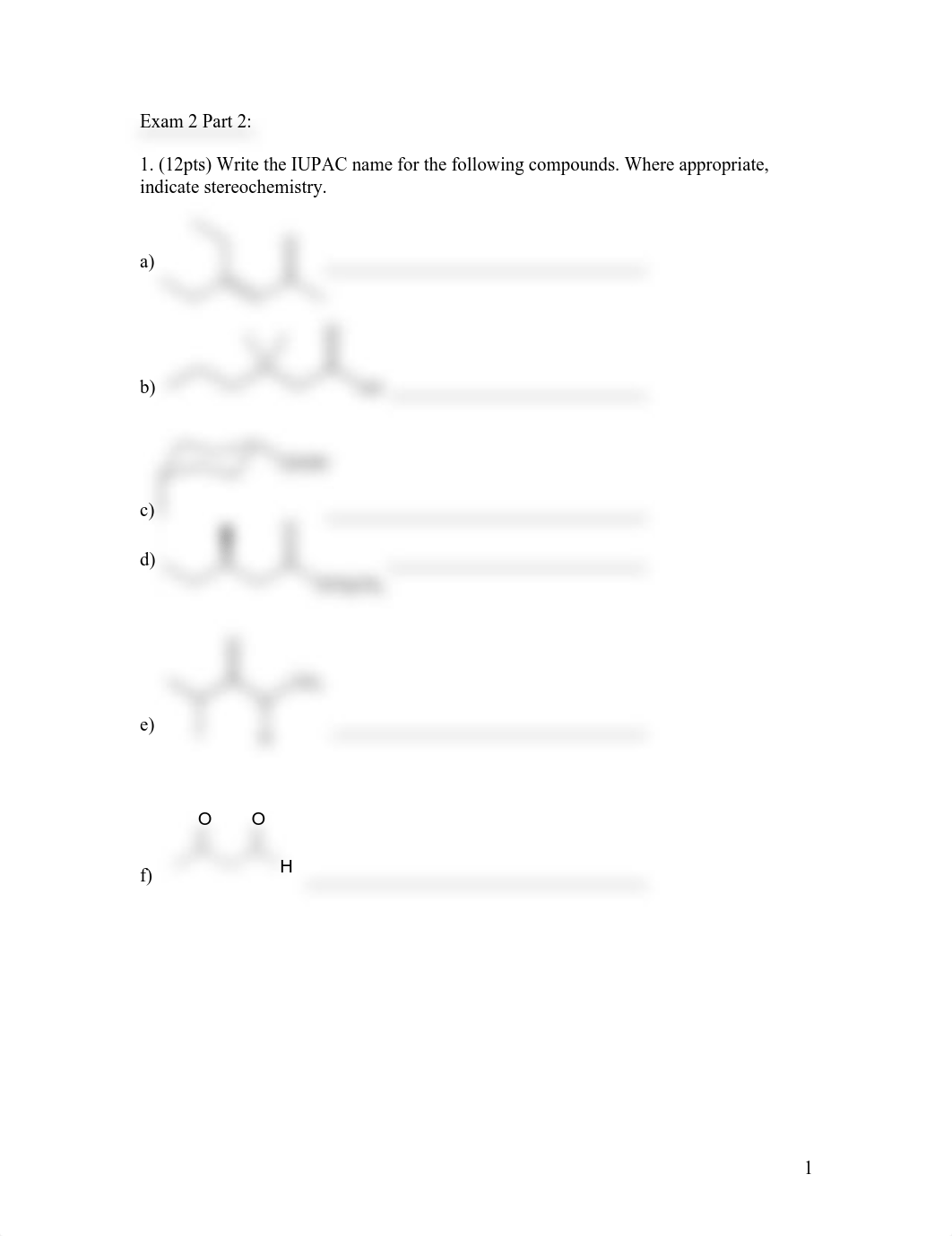 CHM 242 Exam 2 Part 2.pdf_djt7xa193x5_page1