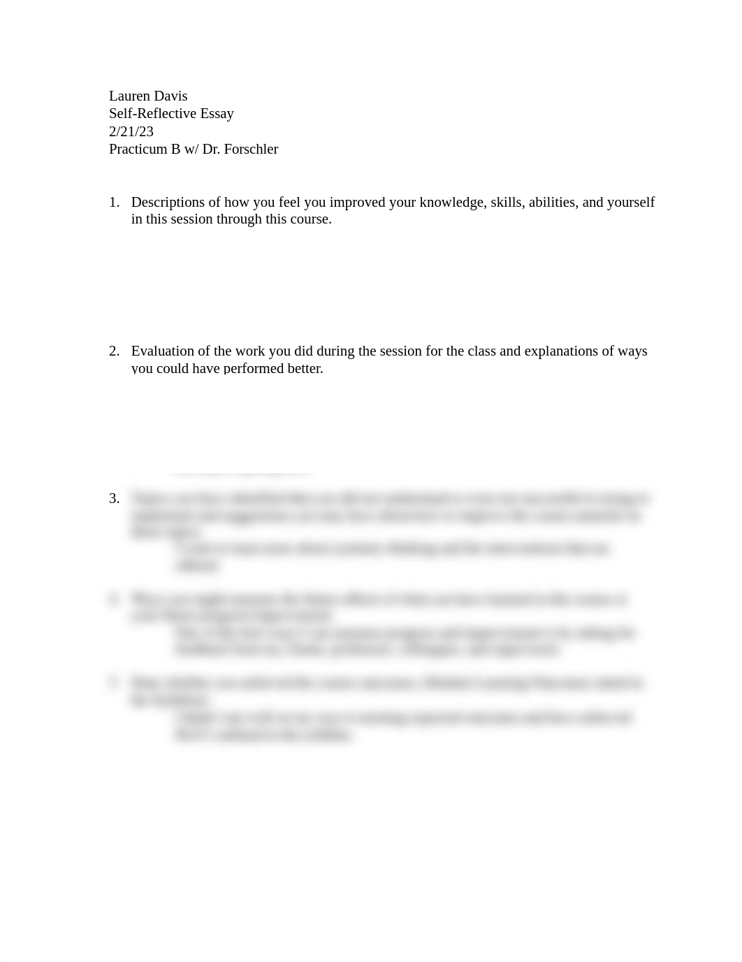 Self Reflective Essay Practicum B.docx_djtm1il18zk_page1