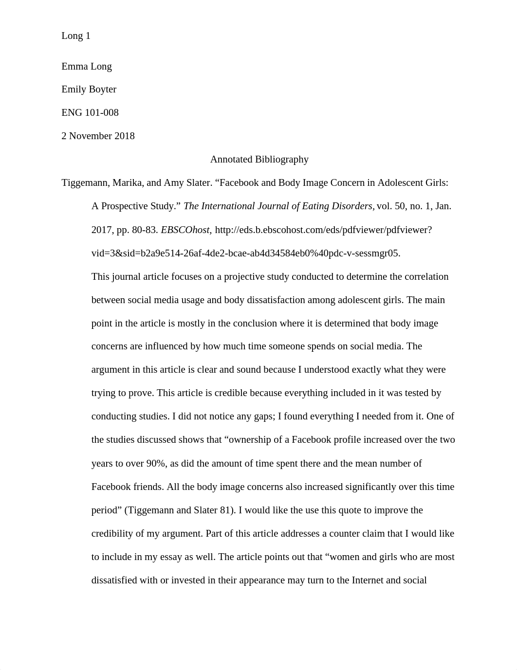 Emma Long - Annotated Bibliography.docx_djtm47jm7td_page1