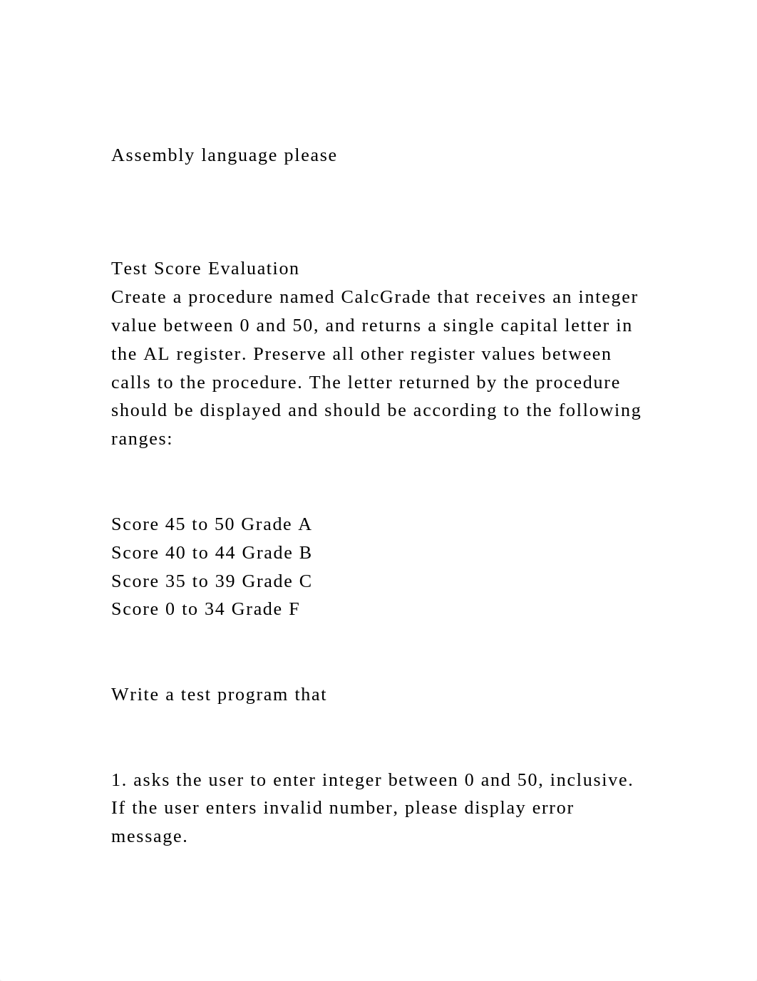 Assembly language pleaseTest Score EvaluationCreate a pr.docx_djto0lmdpls_page2