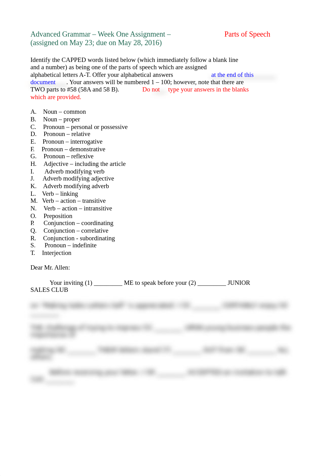 Parts of Speech Assignment_djtopp7lh22_page1