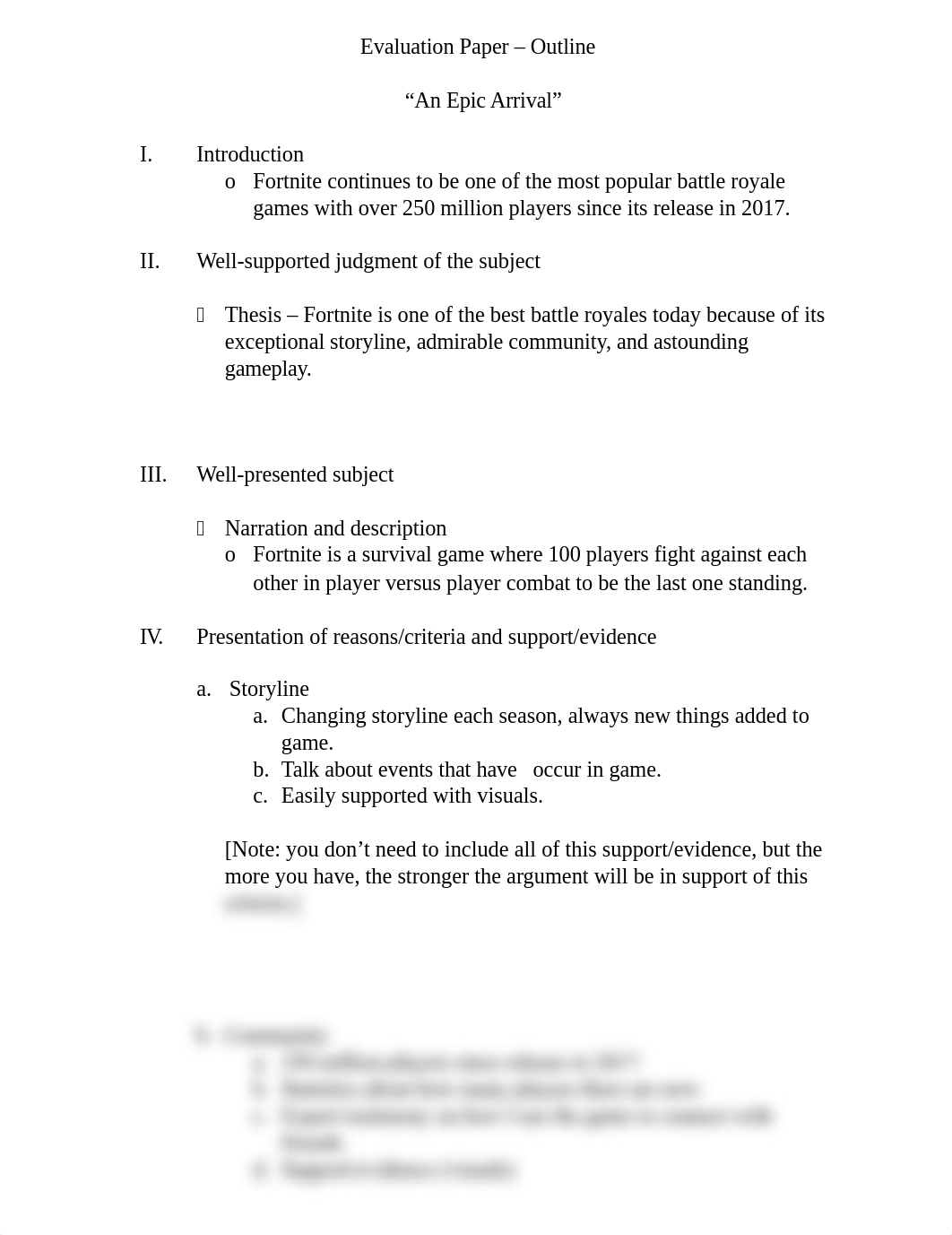 Outline - Evaluation Paper - Fortnite.docx_djtpmb2t7cx_page1