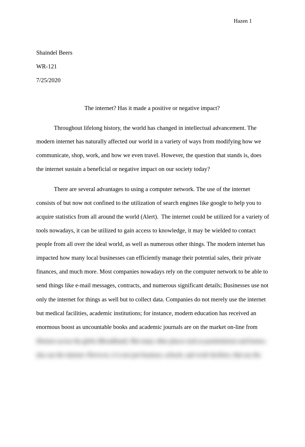 Does the internet have a positive or negative impact on society.docx_djtr3b1a066_page1