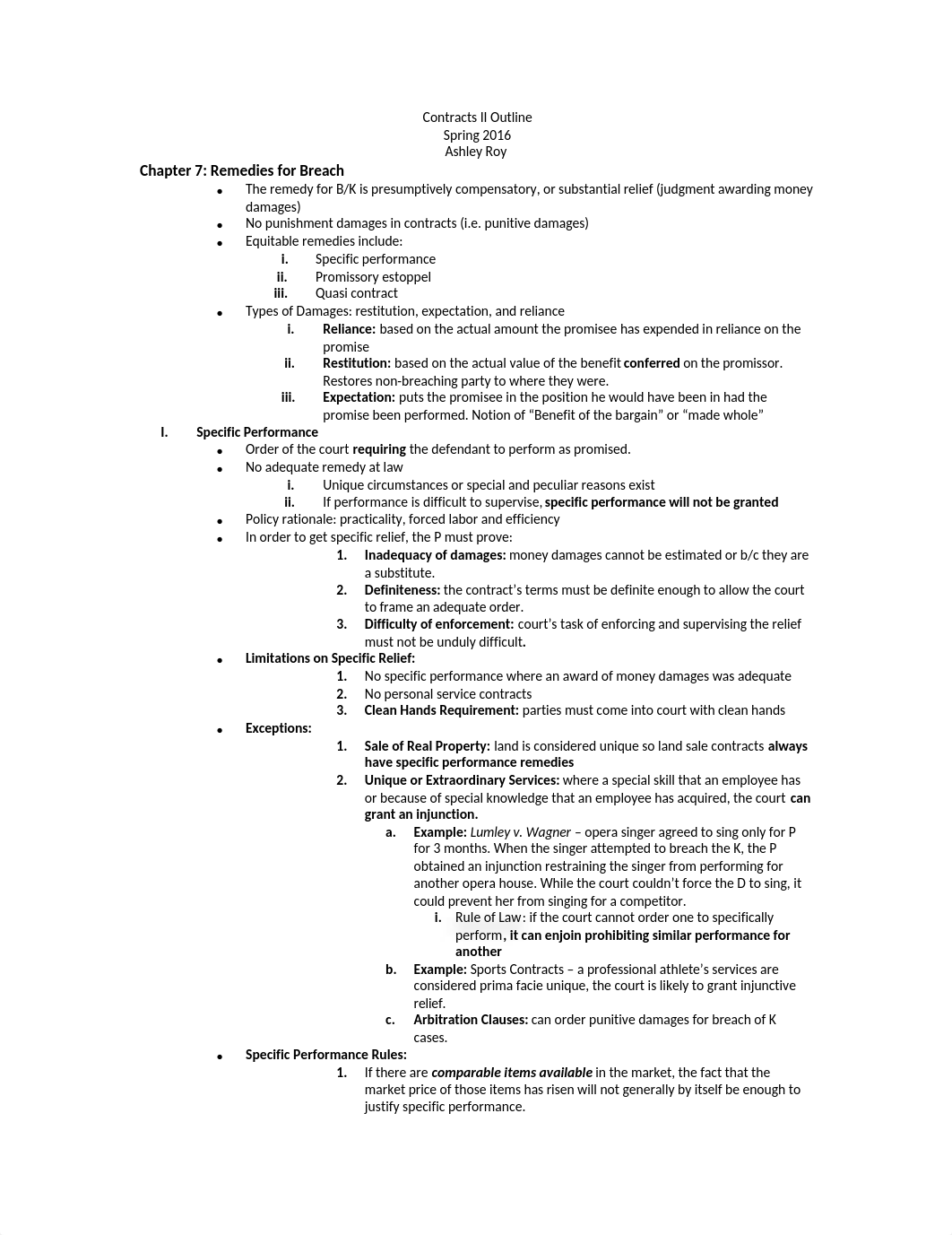 Contracts II Outline - Ashley Roy.docx_djtup7kayn7_page1