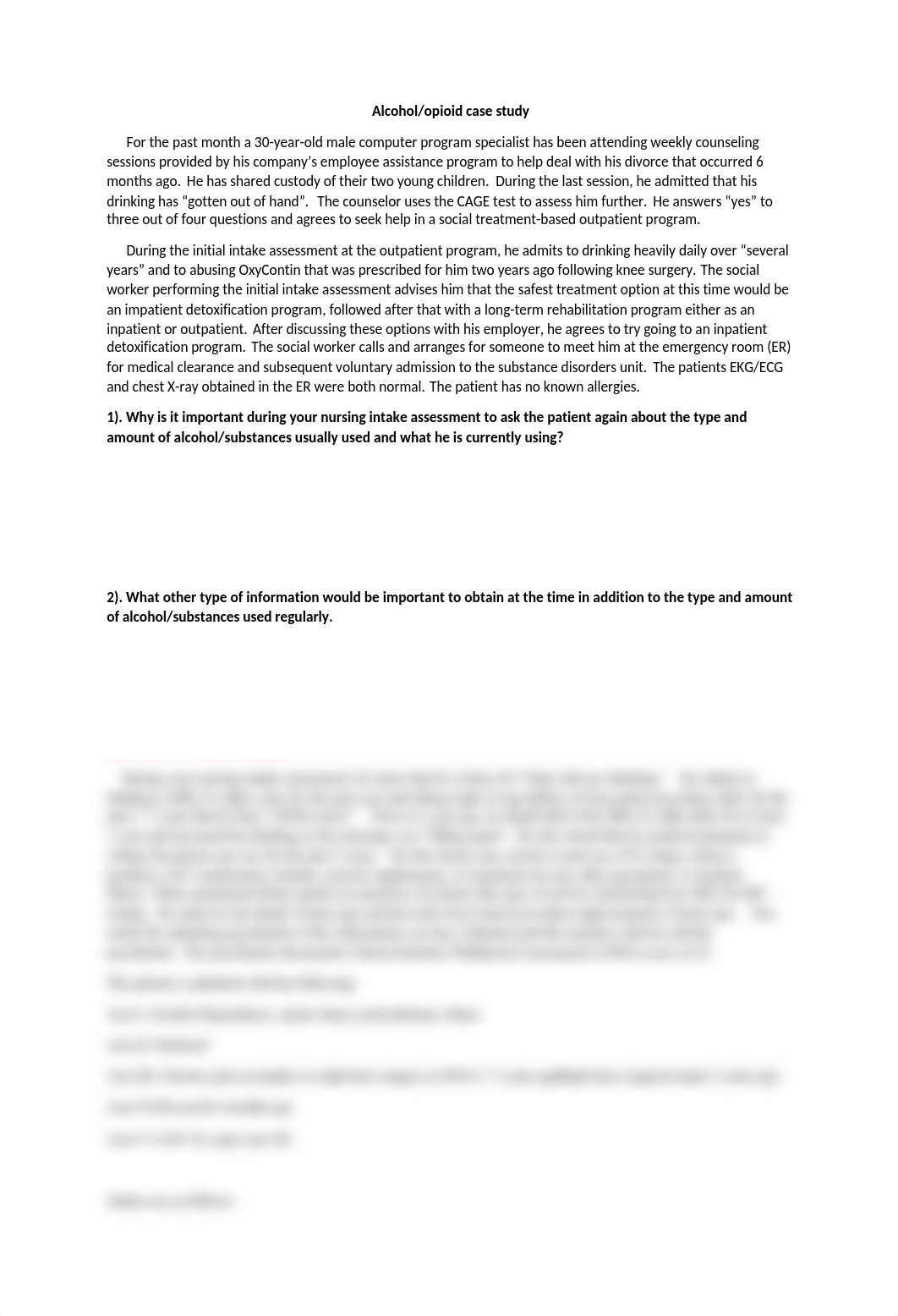 Opioid and alcohol case study Mental Health.docx_djtwtbmxq3t_page1