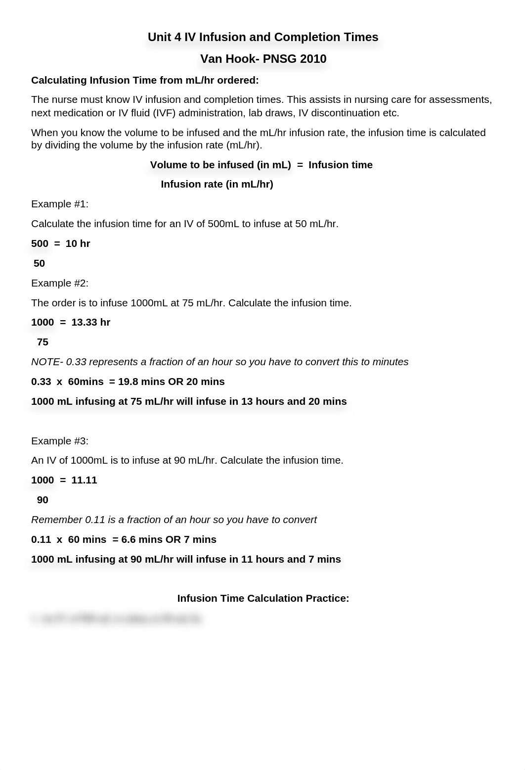 Unit 4 IV Infusion and Completion Times Handout- rev 10 2019.docx_djtywuteffh_page1