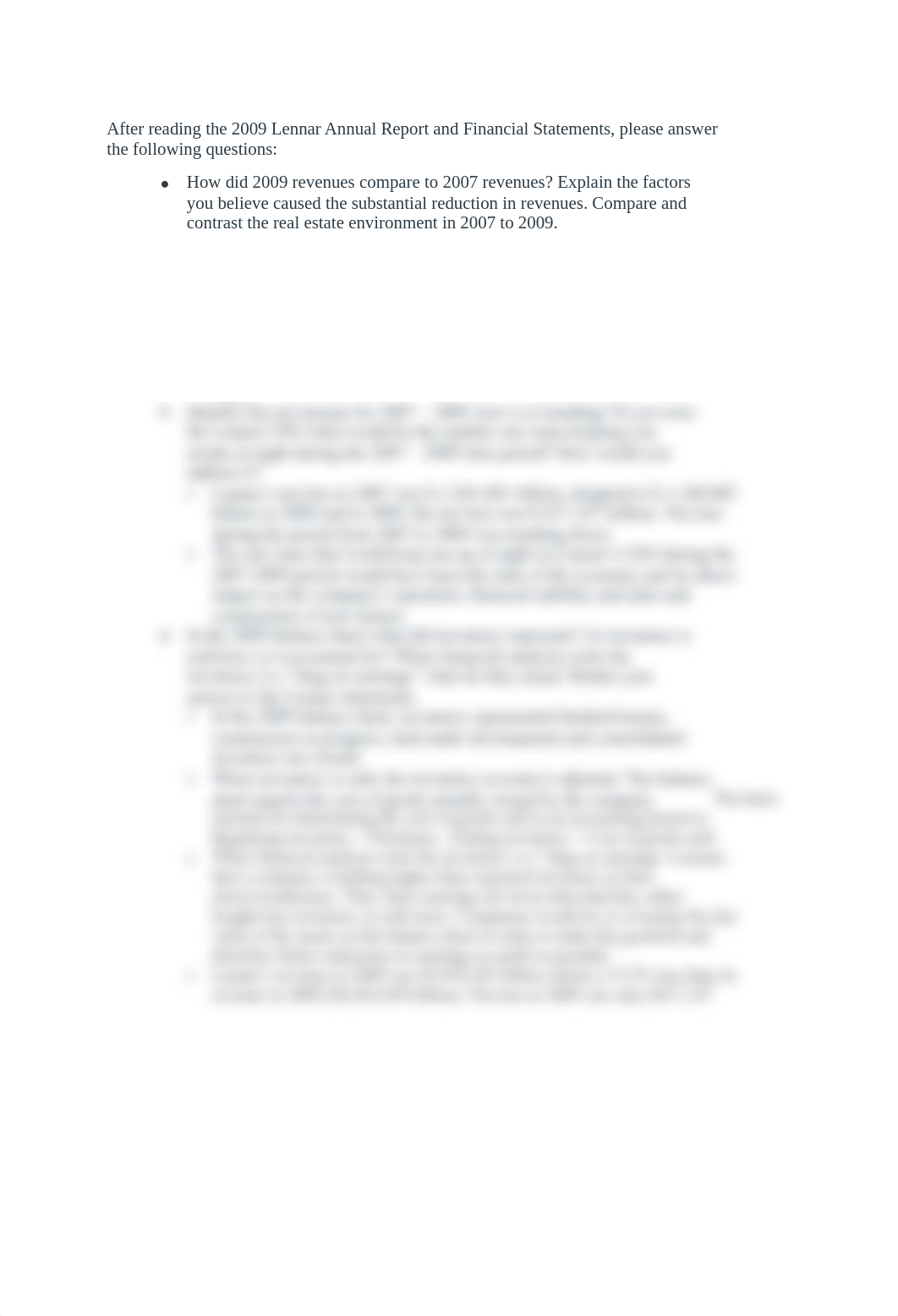 Module 2 Discussion 1 - Lennar Annual Report and Financial Statements.docx_djtzb6k9y7l_page1