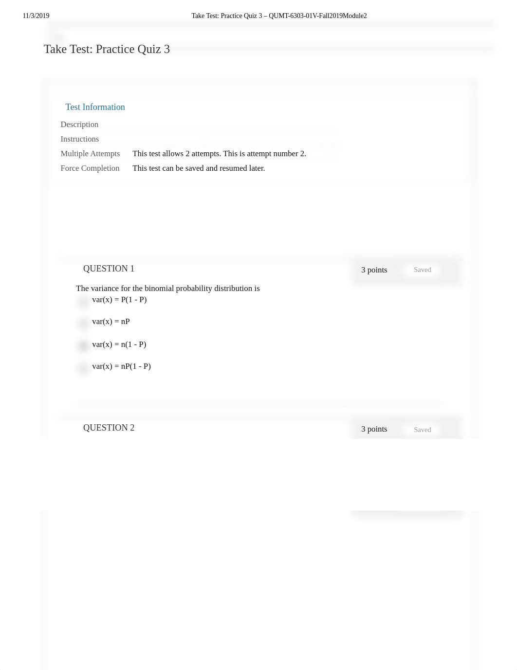 Practice Quiz 3 - QUMT-6303-01V-Fall2019Module2.pdf_dju5sp0qcn7_page1