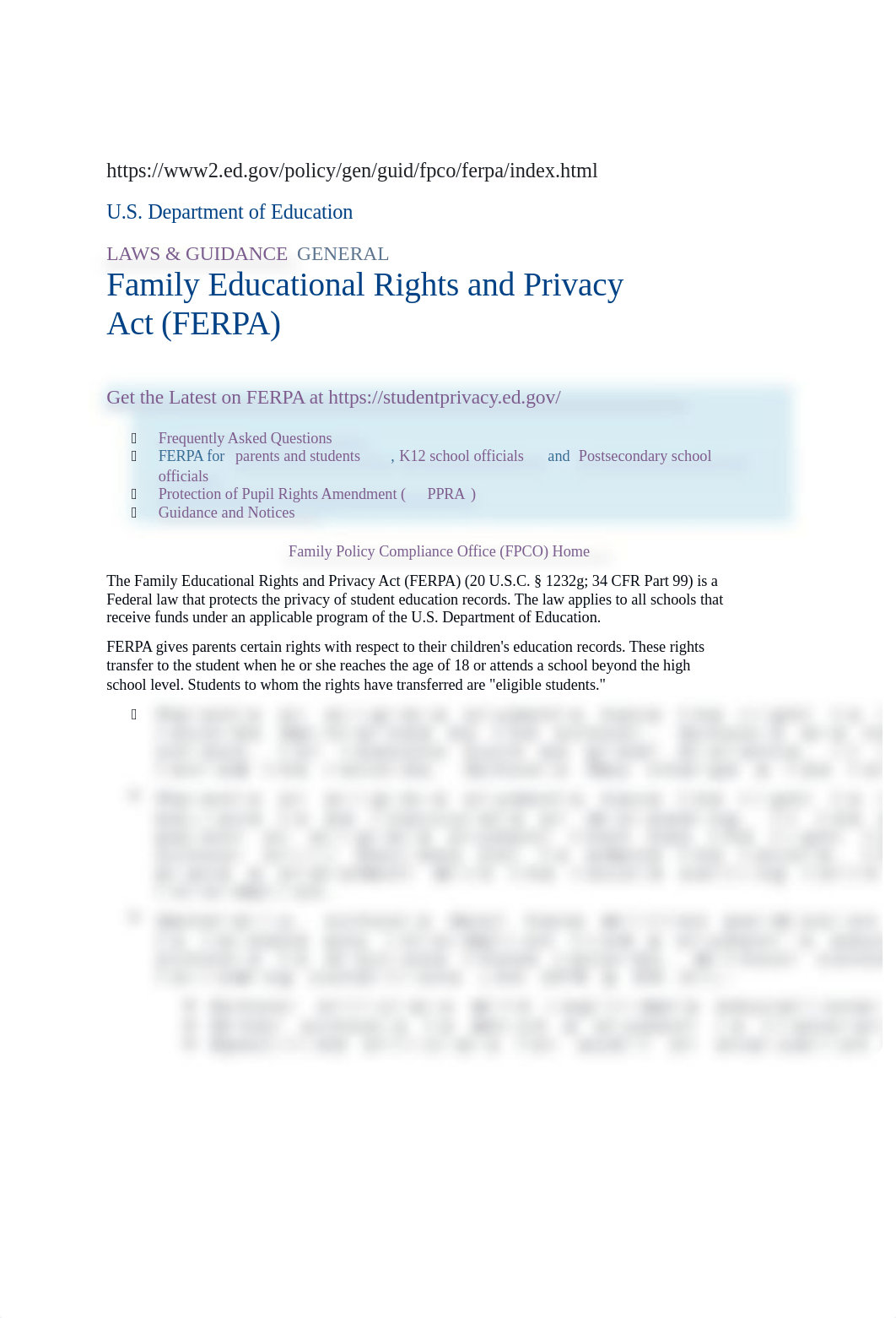 Psy 7543 Unit 7 Family Educational Rights and Privacy Act.docx_djuiput1axk_page1