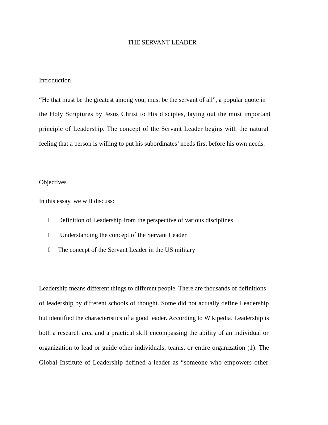 The Servant Leader Essay.docx_djukfge2zlu_page1