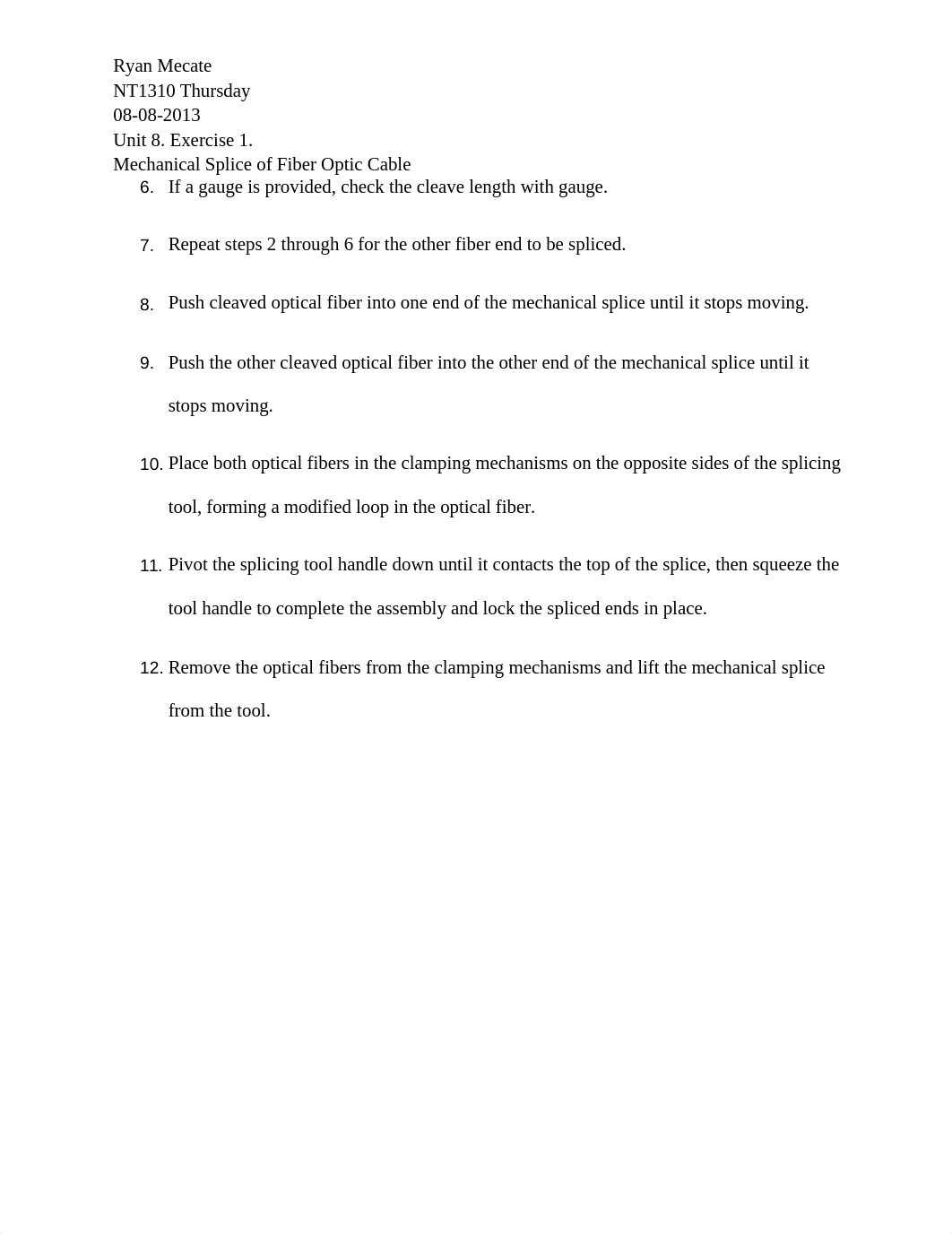 unit 8. exercise 1. mechanical splice of fiber optic cable_djun7p9u3hm_page2