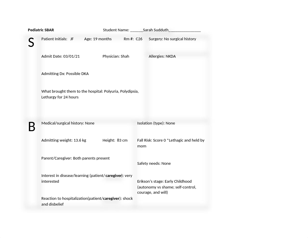 Pediatric SBAR SUDDUTH.docx_djuyb9qd9bb_page1