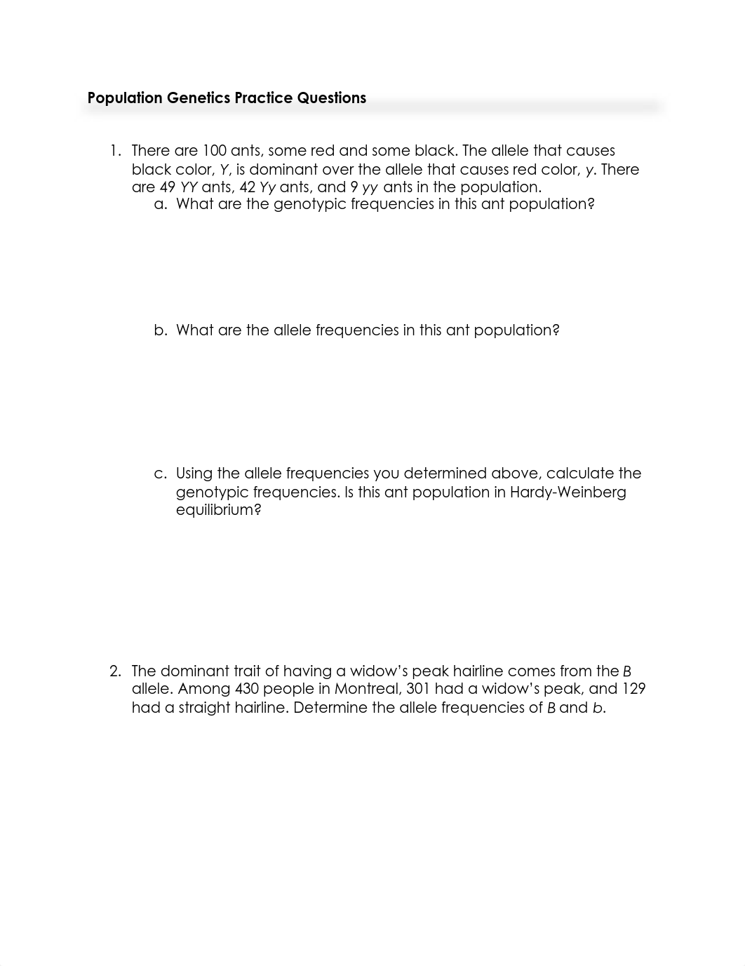 Population Genetics Practice Problems.pdf_djv0nc8h0my_page1