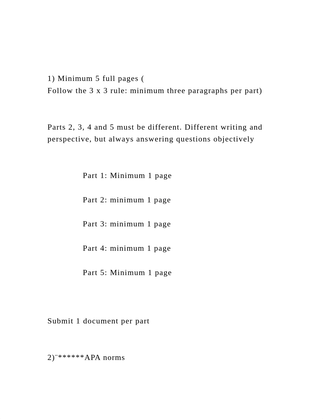 1) Minimum 5 full pages (Follow the 3 x 3 rule minimum three .docx_djvpckuqyws_page2