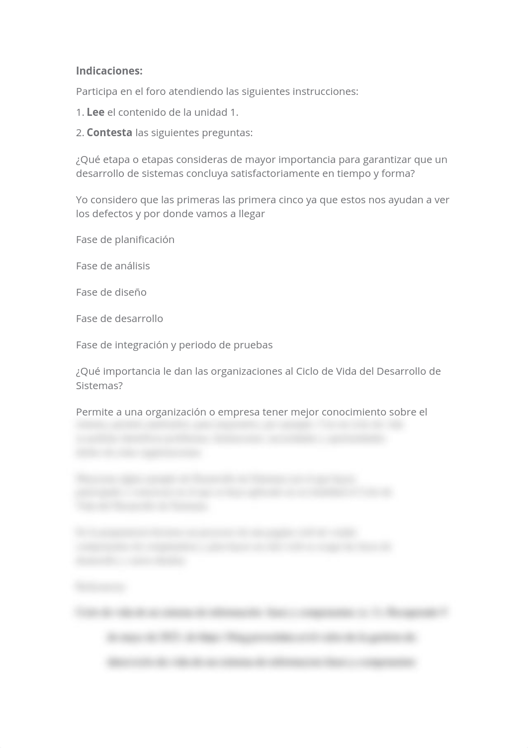 Foro de reforzamiento Reflexiones sobre las etapas de ciclo de vida del desarrollo de sistemas.pdf_djvr7fy1p4p_page2