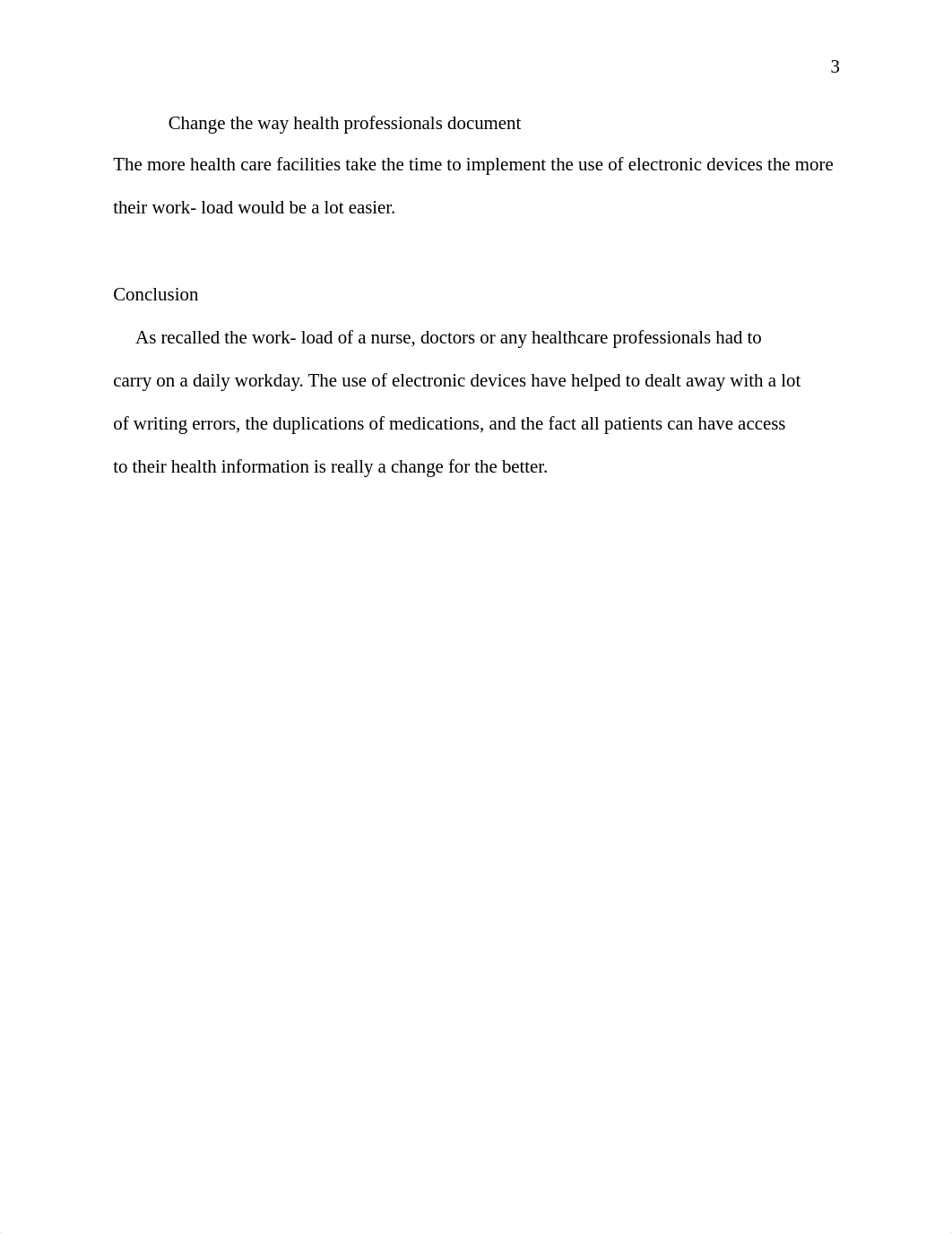 WHY IS IT IMPORTANT AS HEALTH CARE PROFESSIONALS AND MANAGERS TO KNOW THE PURPOSE OF AN ELECTRONIC H_djvxd6meuhi_page3