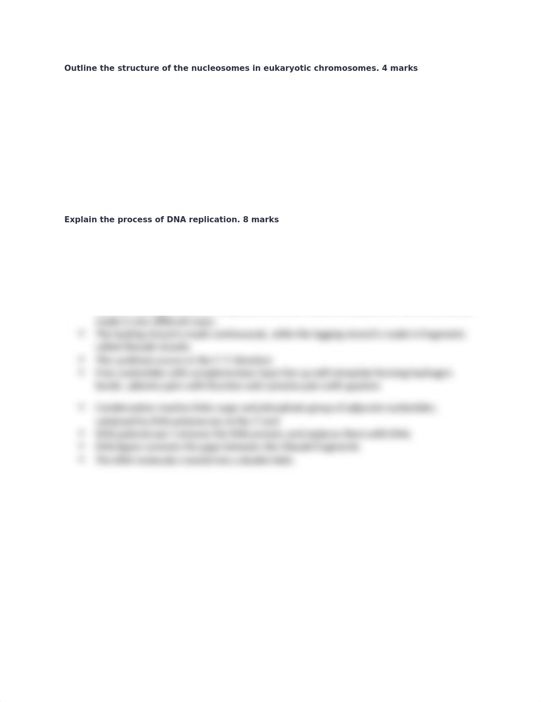 Outline the structure of the nucleosomes in eukaryotic chromosomes.docx_djvyctyltnw_page1